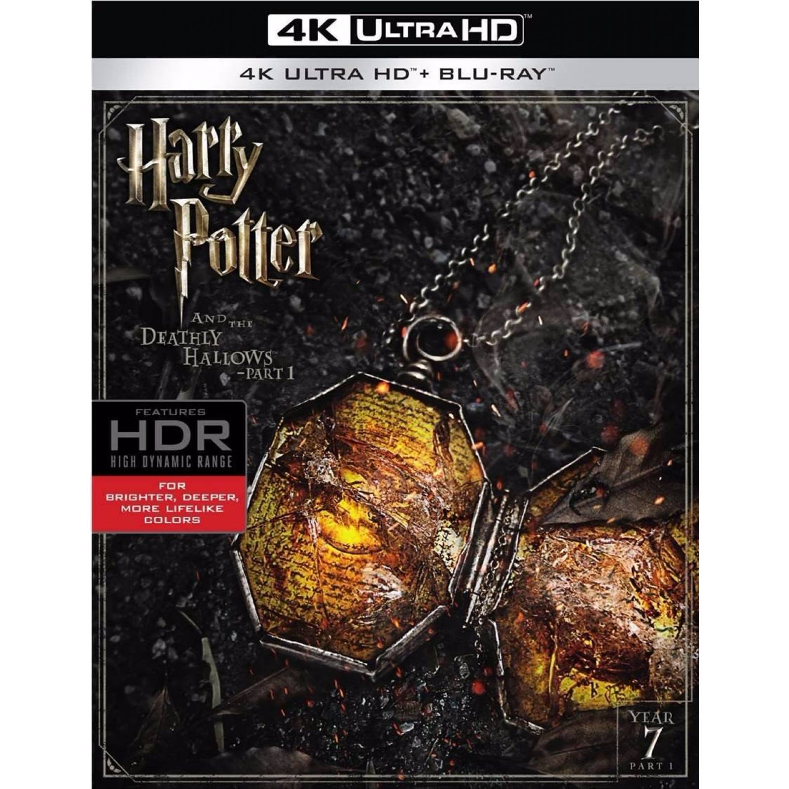 Harry Potter Reliquias Muerte Año 7 Parte 1 4k Ultra Hd
