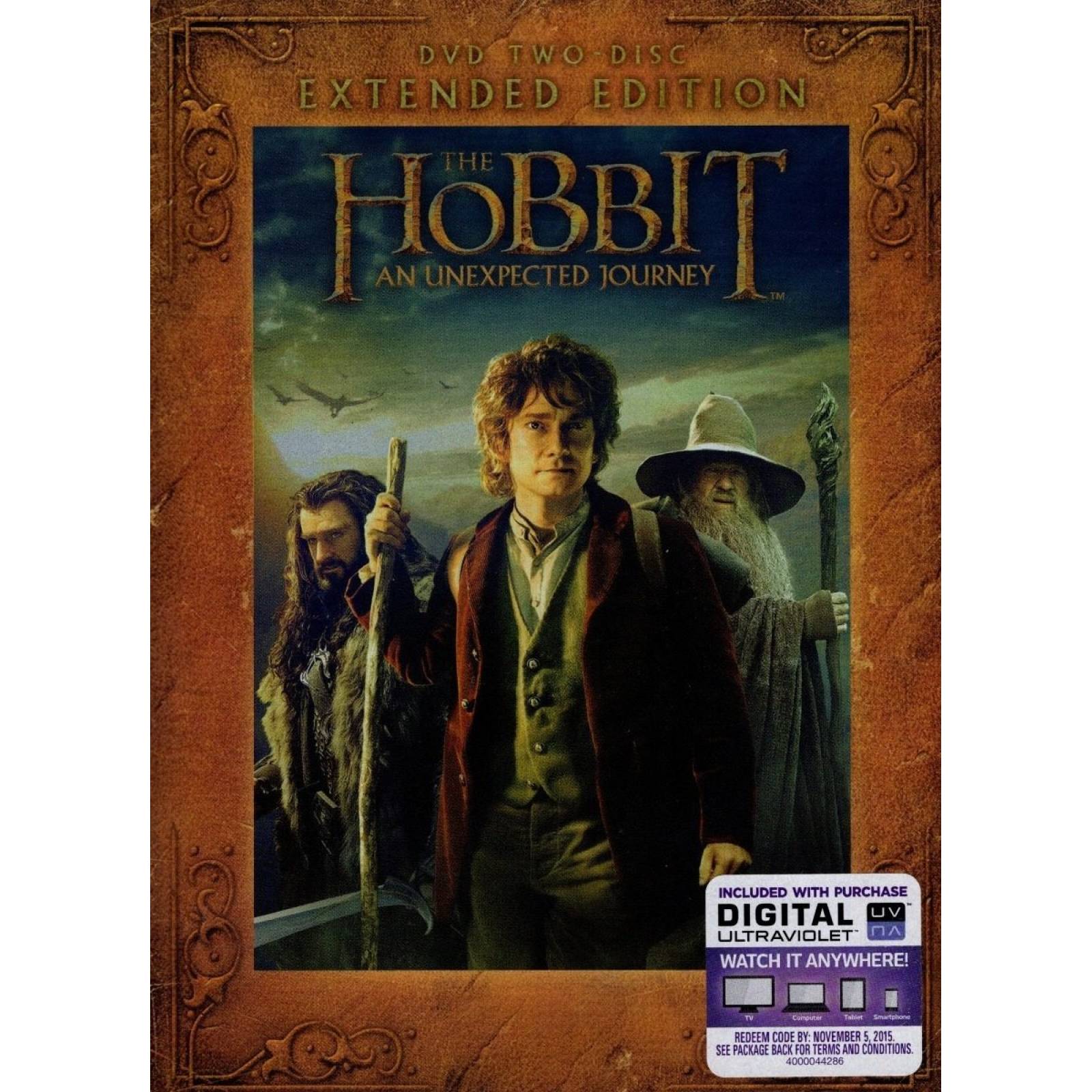 Hobbit Un Viaje Inesperado Extendida Importada Pelicula Dvd