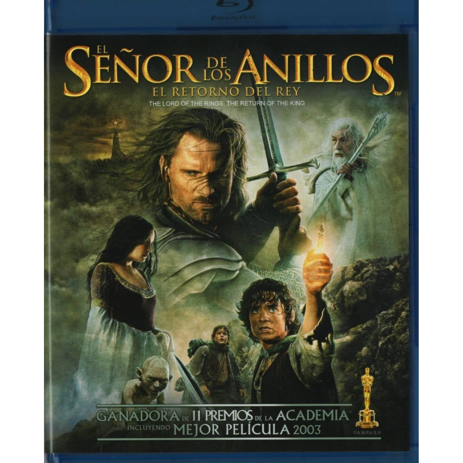 El Señor De Los Anillos El Retorno Del Rey Pelicula Blu-ray