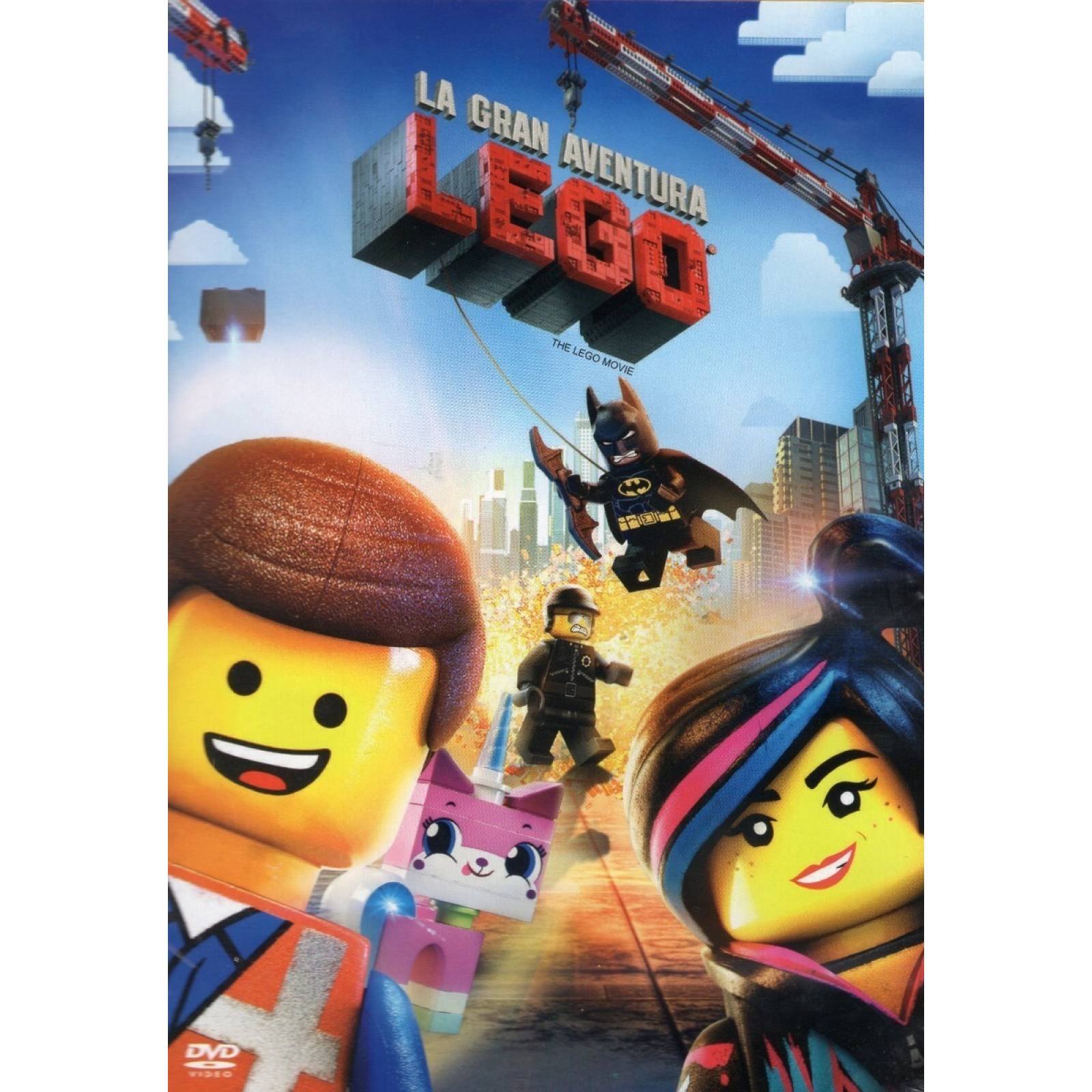 La Gran Aventura Lego Movie Pelicula Dvd