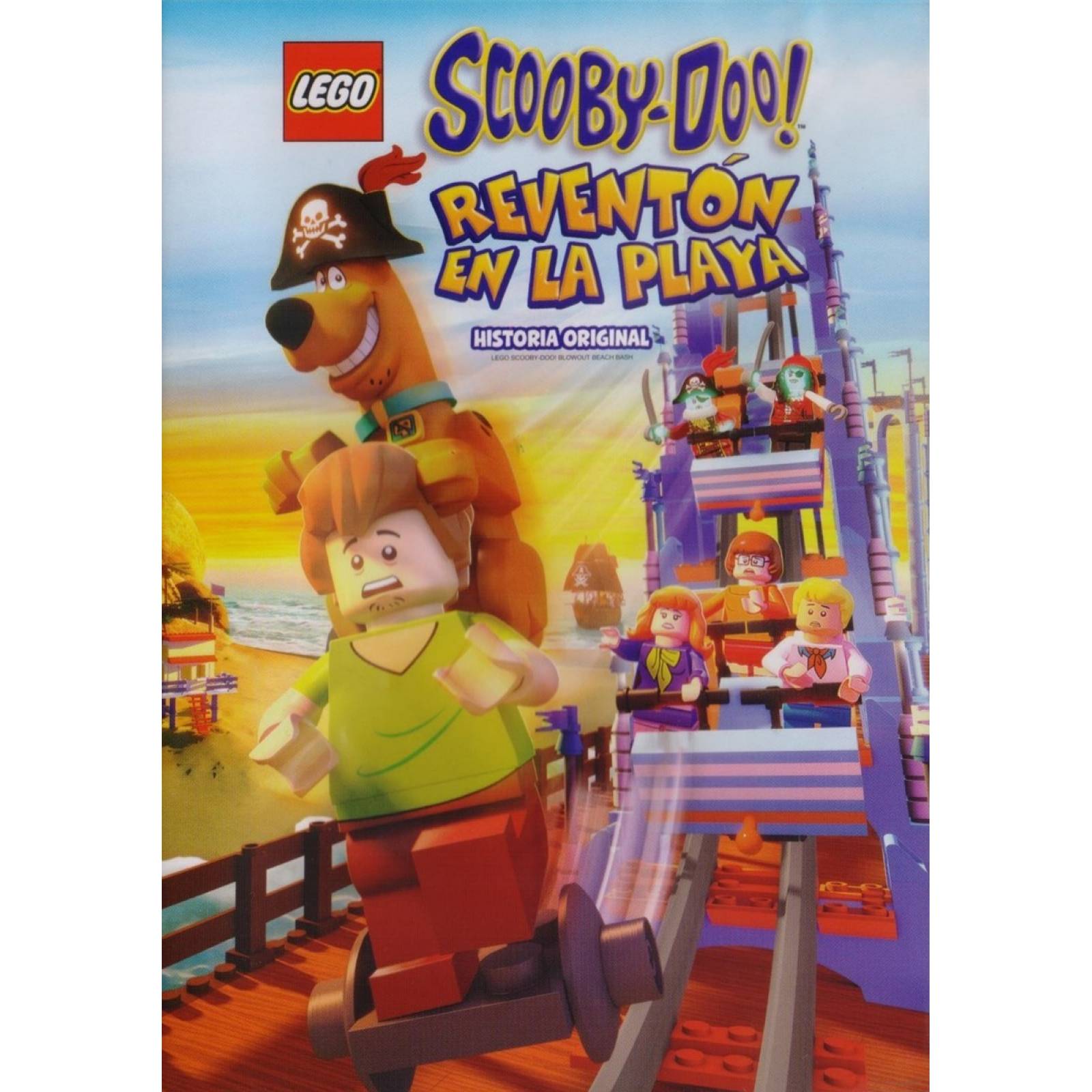 Lego Scooby Doo Reventon En La Playa Pelicula Dvd