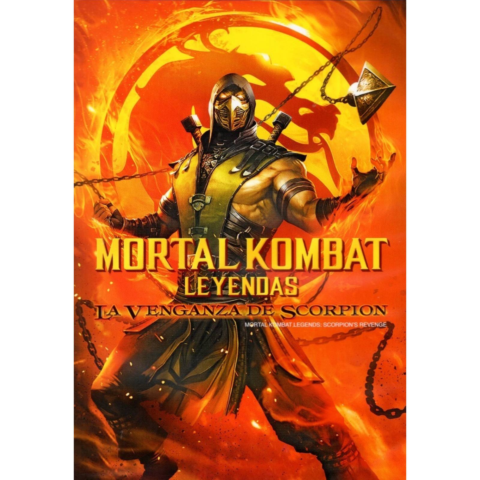 Mortal Kombat Leyendas Venganza De Scorpion Pelicula Dvd