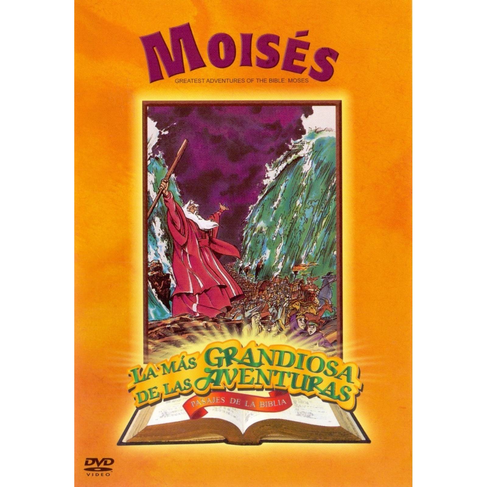 Moises La Mas Grandiosa De Las Aventuras Pelicula Dvd