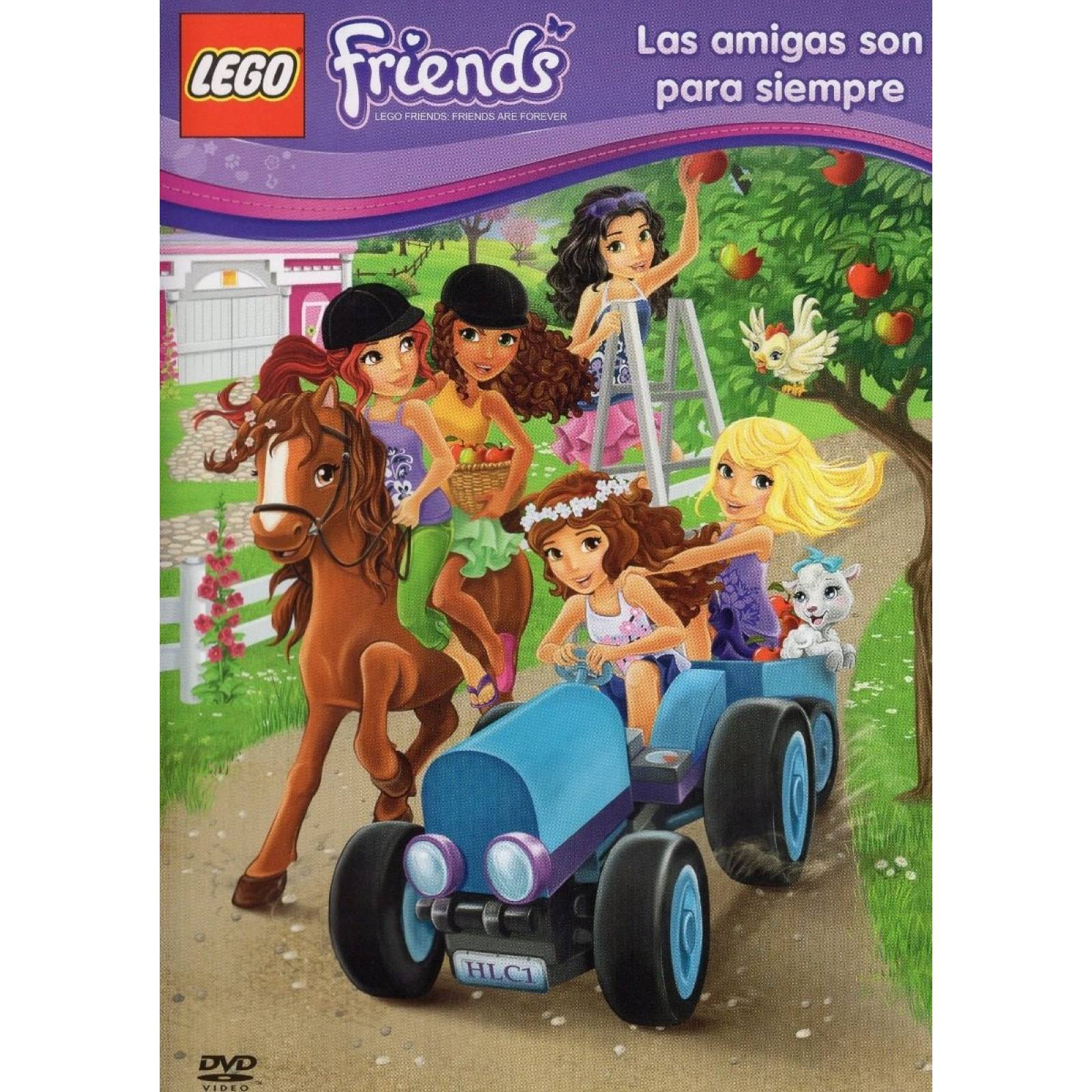 Lego Friends Las Amigas Son Para Siempre Pelicula Dvd