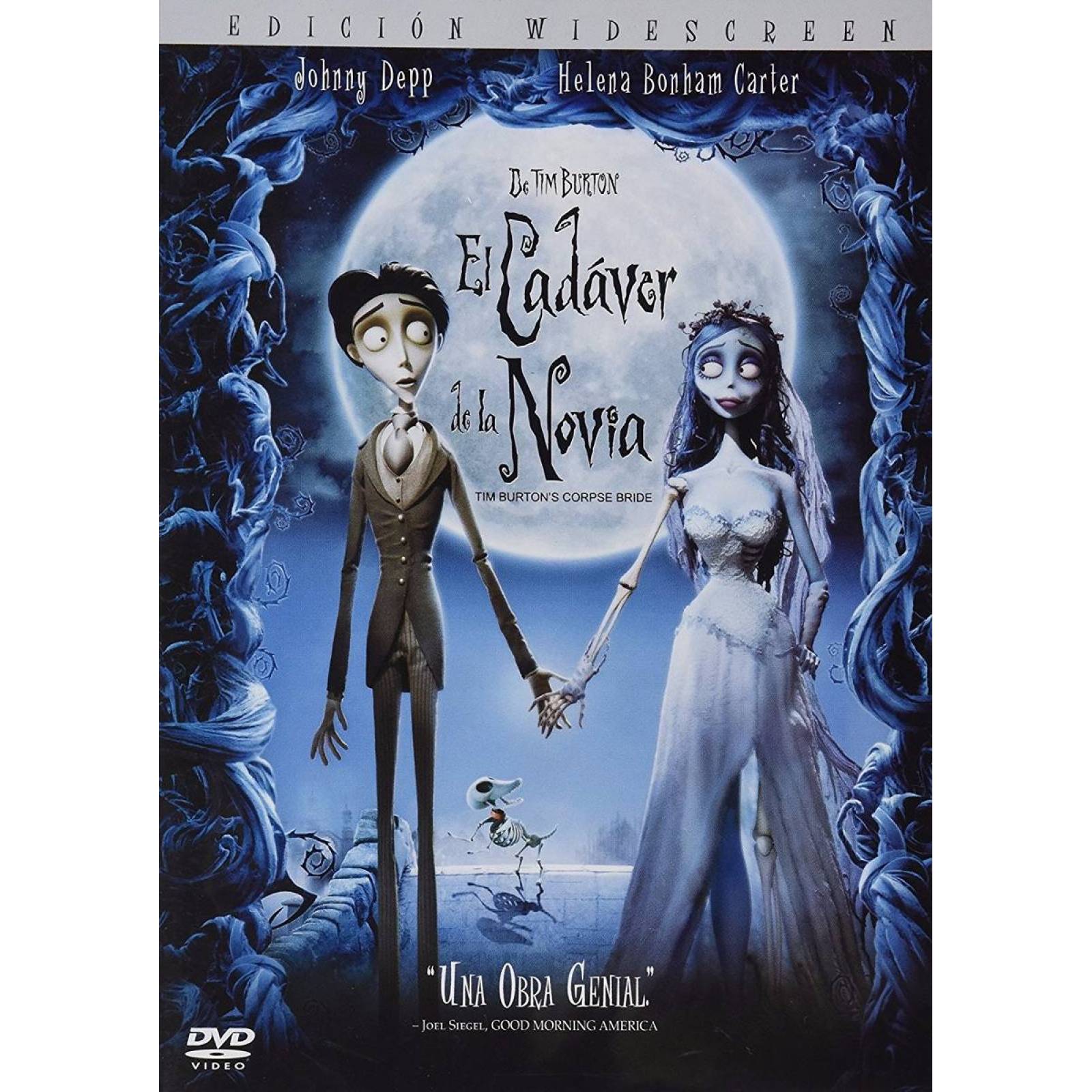 El Cadaver De La Novia Tim Burton Pelicula Original Dvd