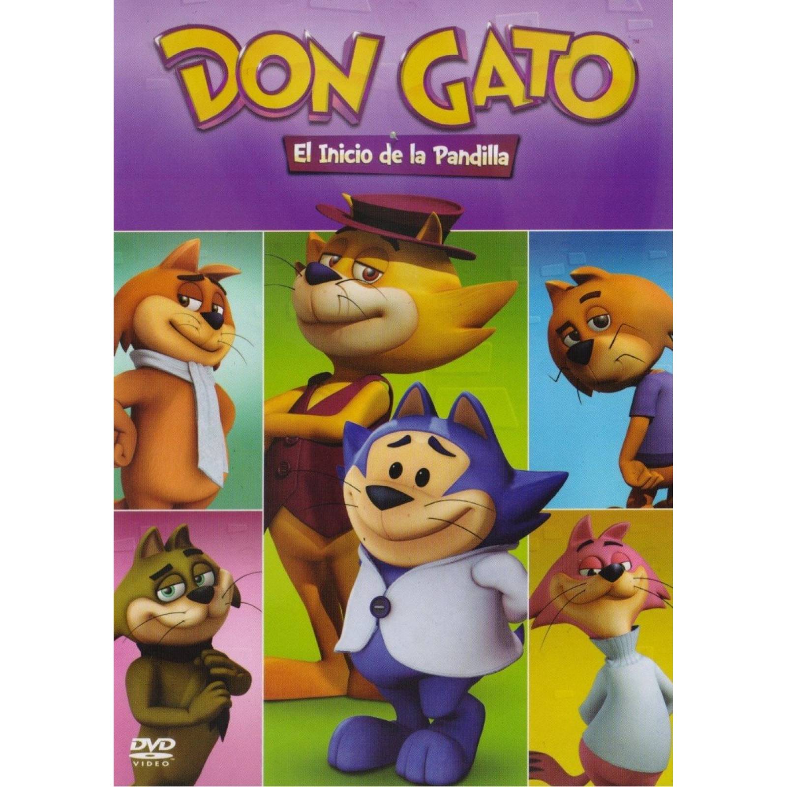 Don Gato El Inicio De La Pandilla Pelicula Animada Dvd