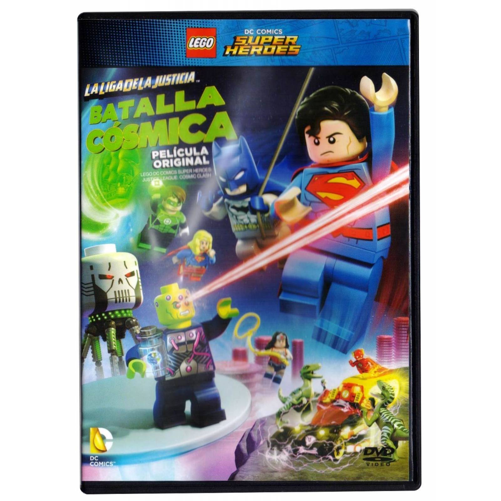 Liga De La Justicia Batalla Cosmica Lego Dc Pelicula Dvd