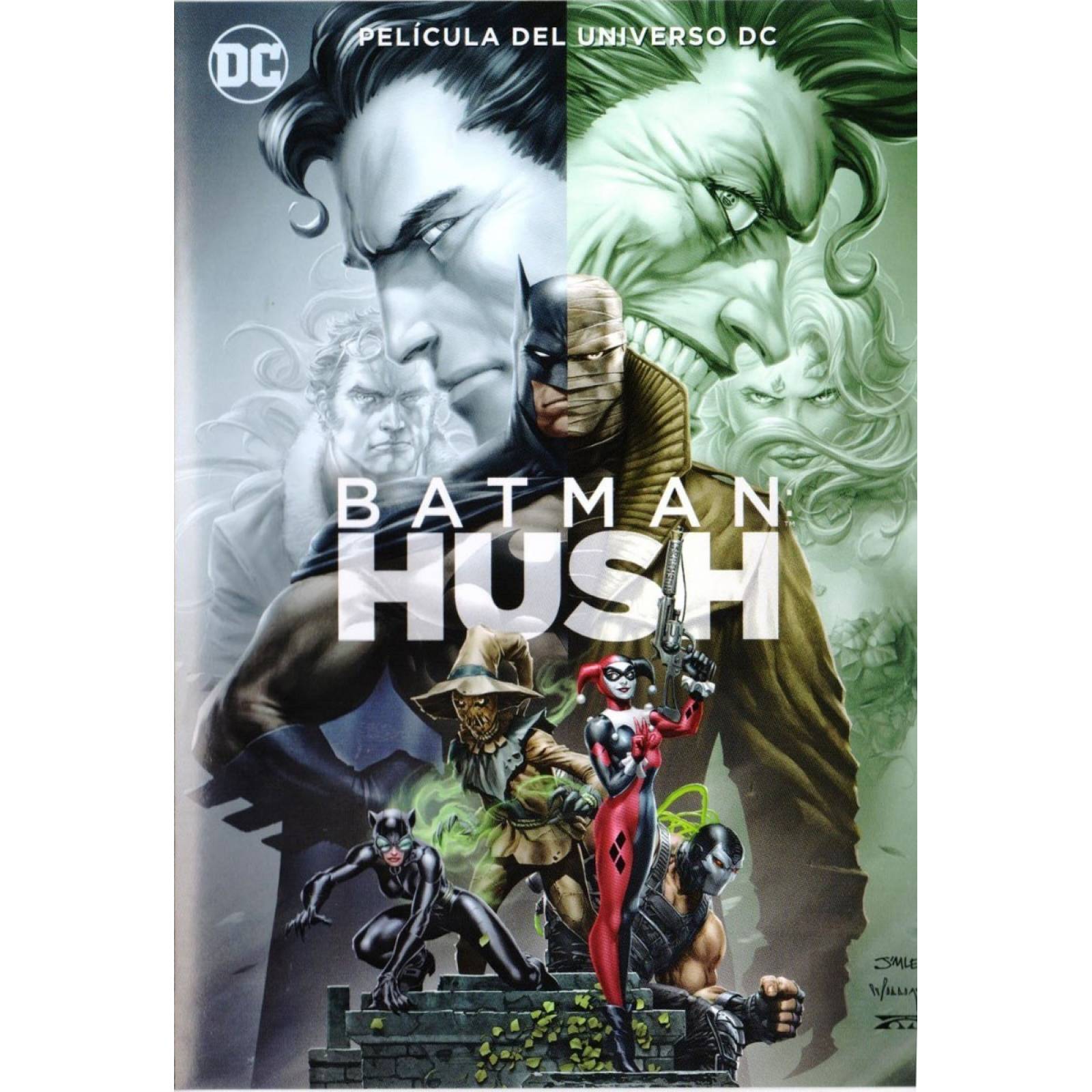 Batman Hush Dc Comics Pelicula Dvd