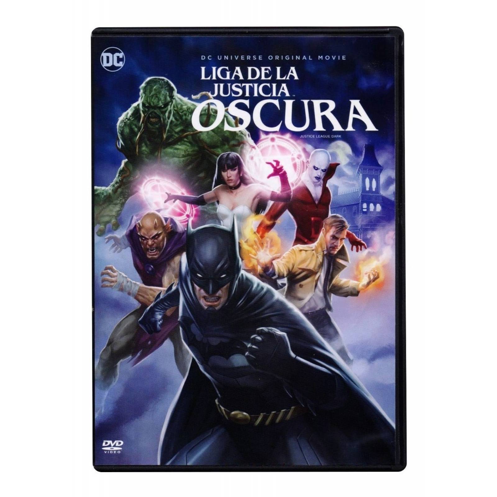 Liga De La Justicia Oscura Dc Justice Dark Pelicula Dvd