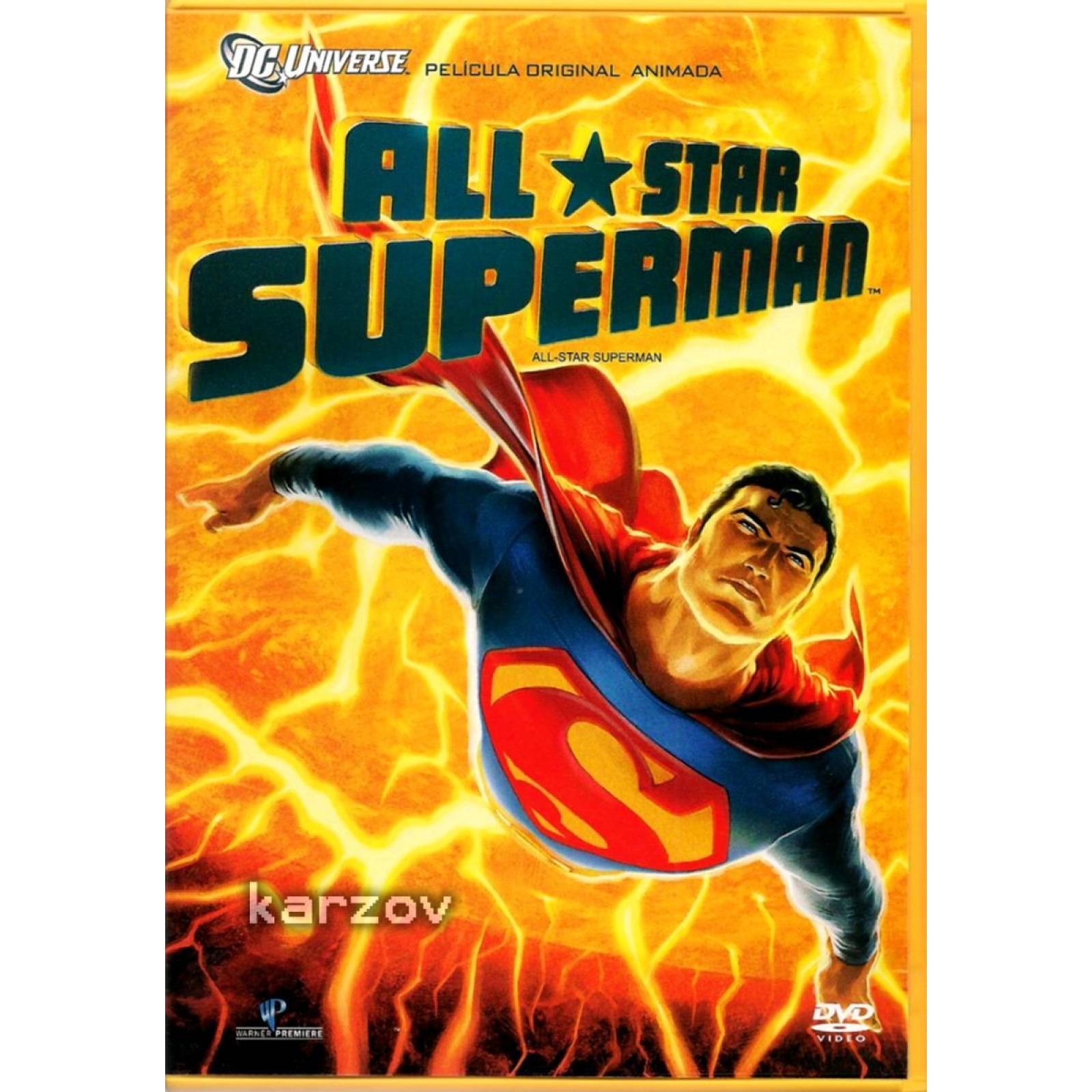 All - Star Superman Dc Comics Pelicula Animada Dvd