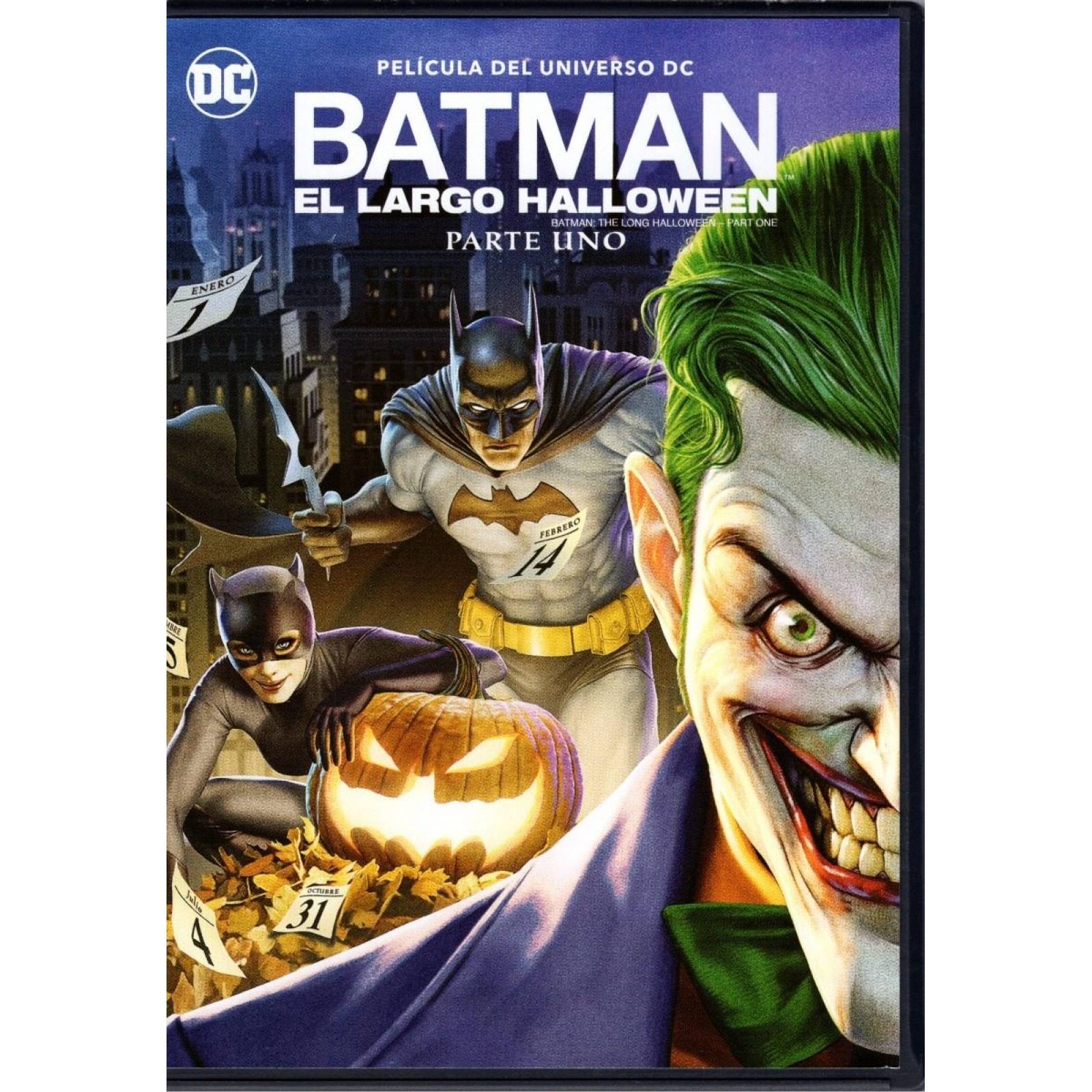 Batman El Largo Halloween Parte 1 Uno Dc Pelicula Dvd