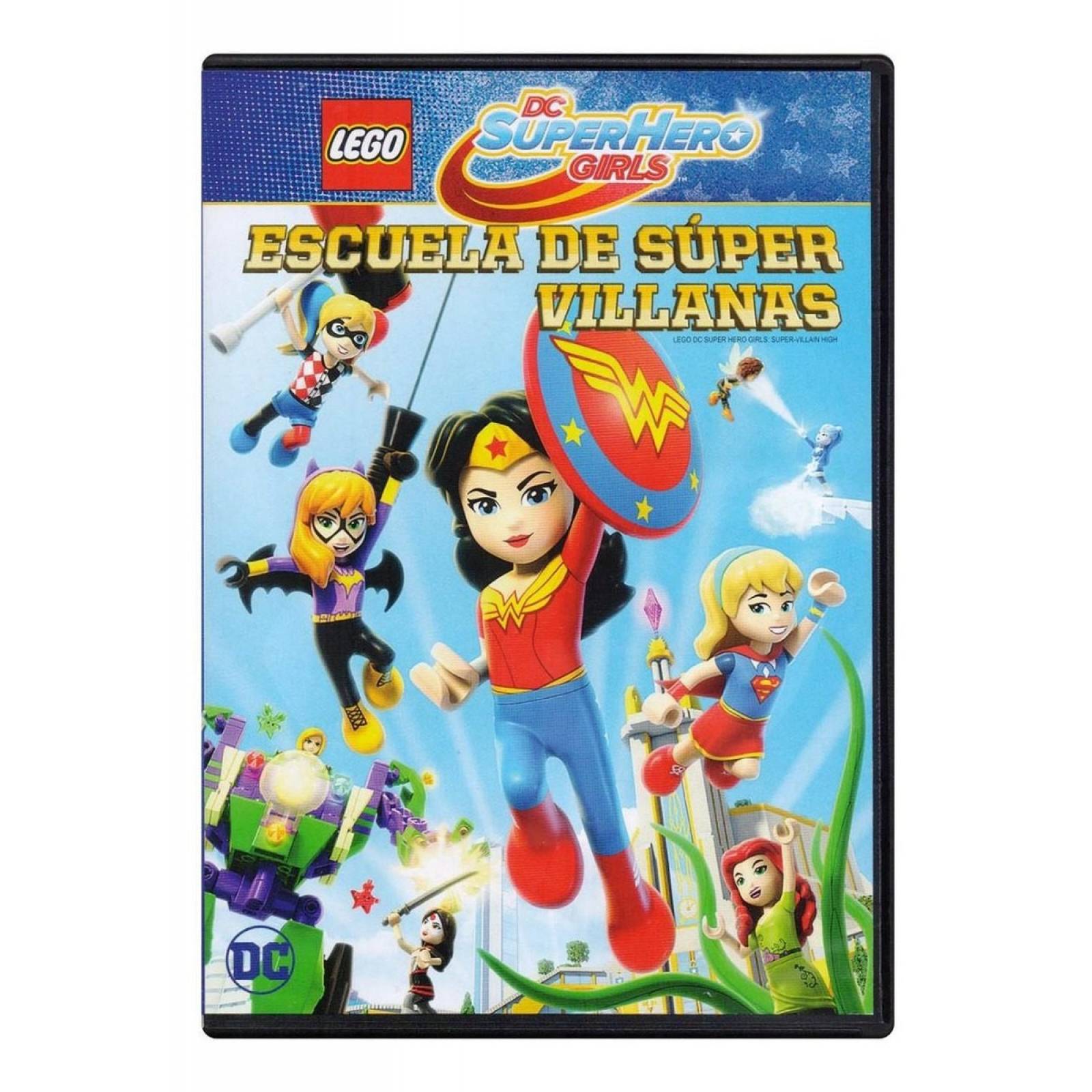 Lego Dc Super Hero Girls Escuela Super Villanas Pelicula Dvd