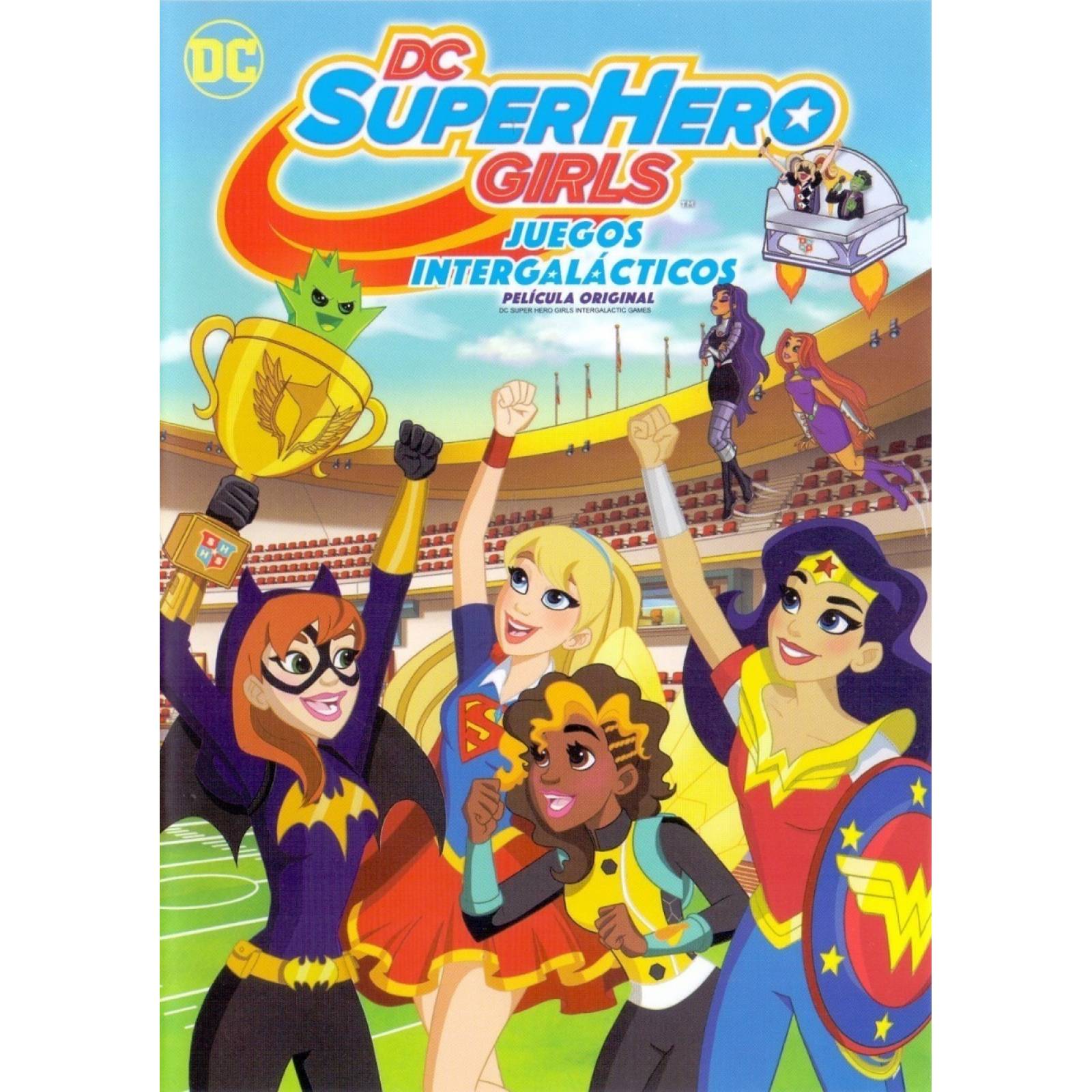 Dc Superhero Girls Juegos Intergalacticos Pelicula Dvd
