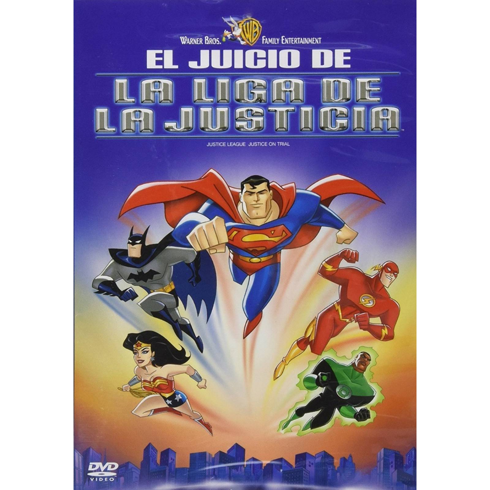 El Juicio De La Liga De La Justicia Dc Comics Pelicula Dvd