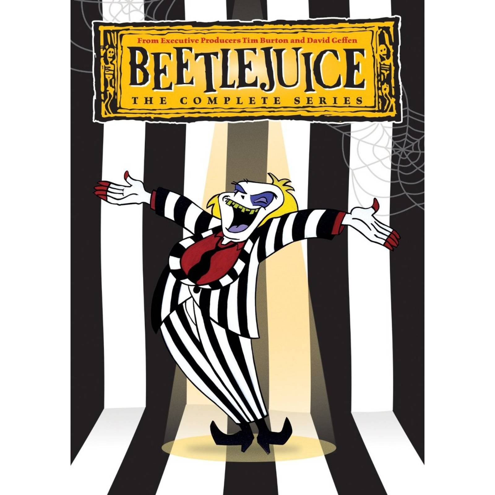 Beetlejuice Serie Completa Tim Burton Temporadas 1 2 3 4 Dvd