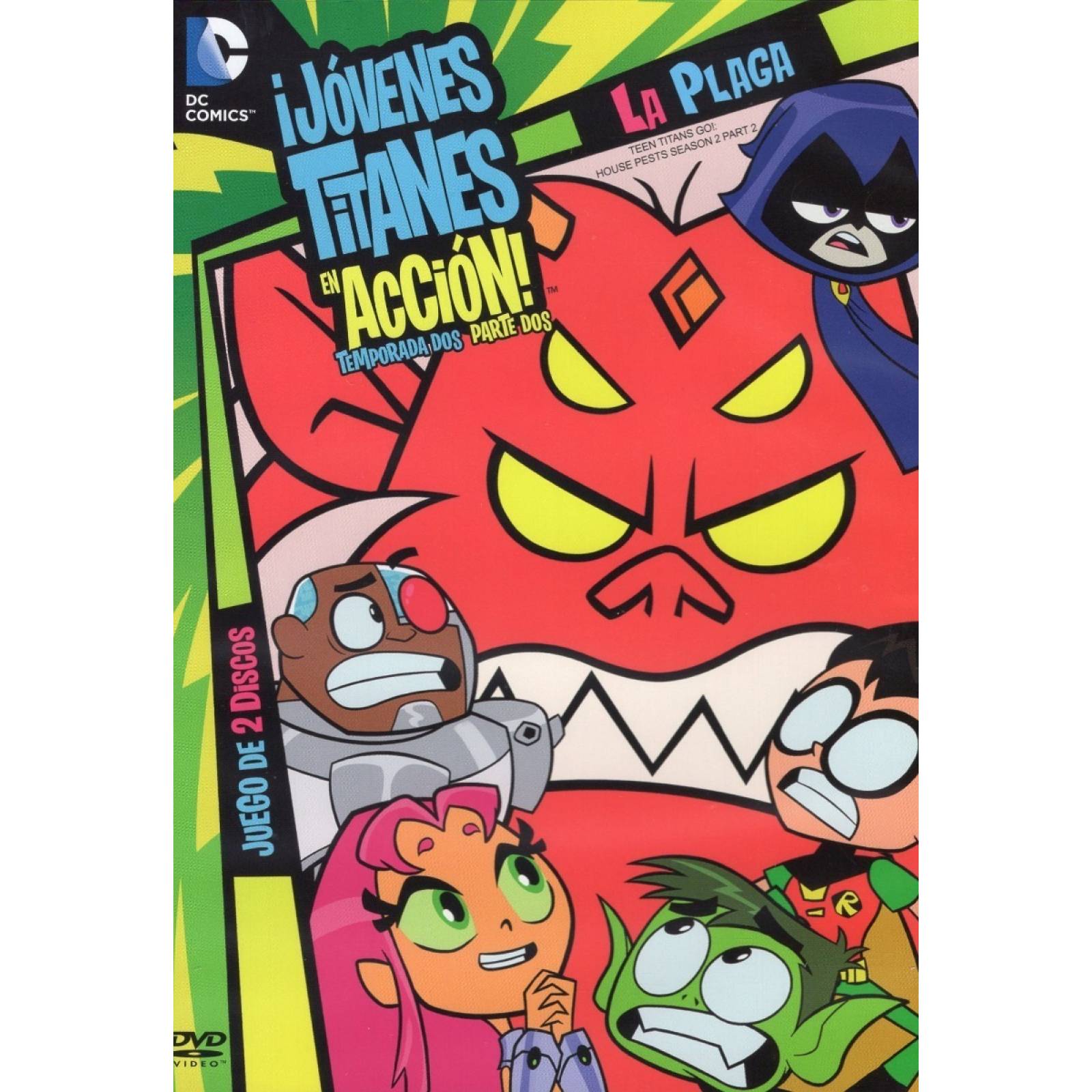 Jovenes Titanes En Accion Temporada 2 Dos Parte 2 Dos Dvd
