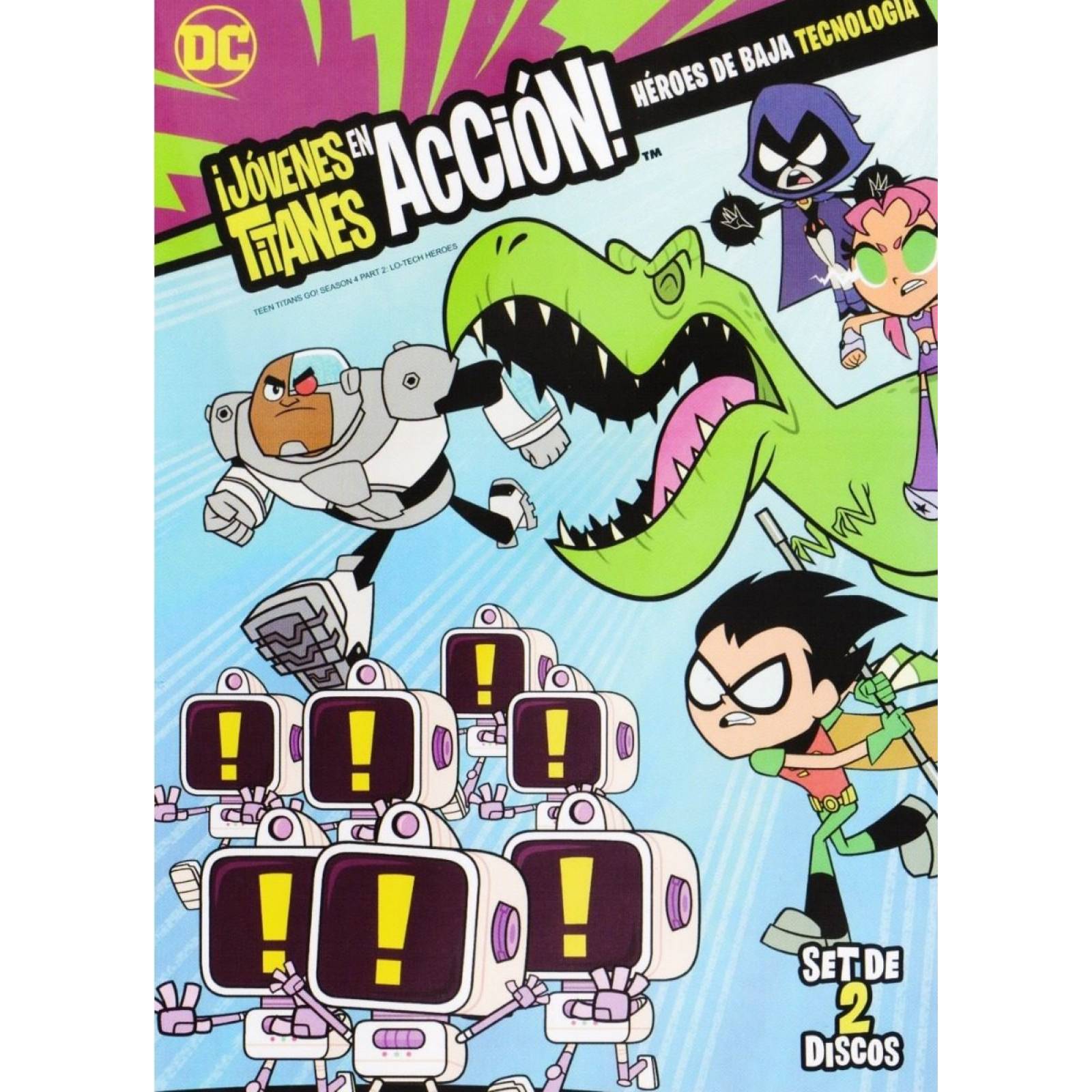 Jovenes Titanes Accion Teen Titans Go Temporada 4 Vol 2 Dvd