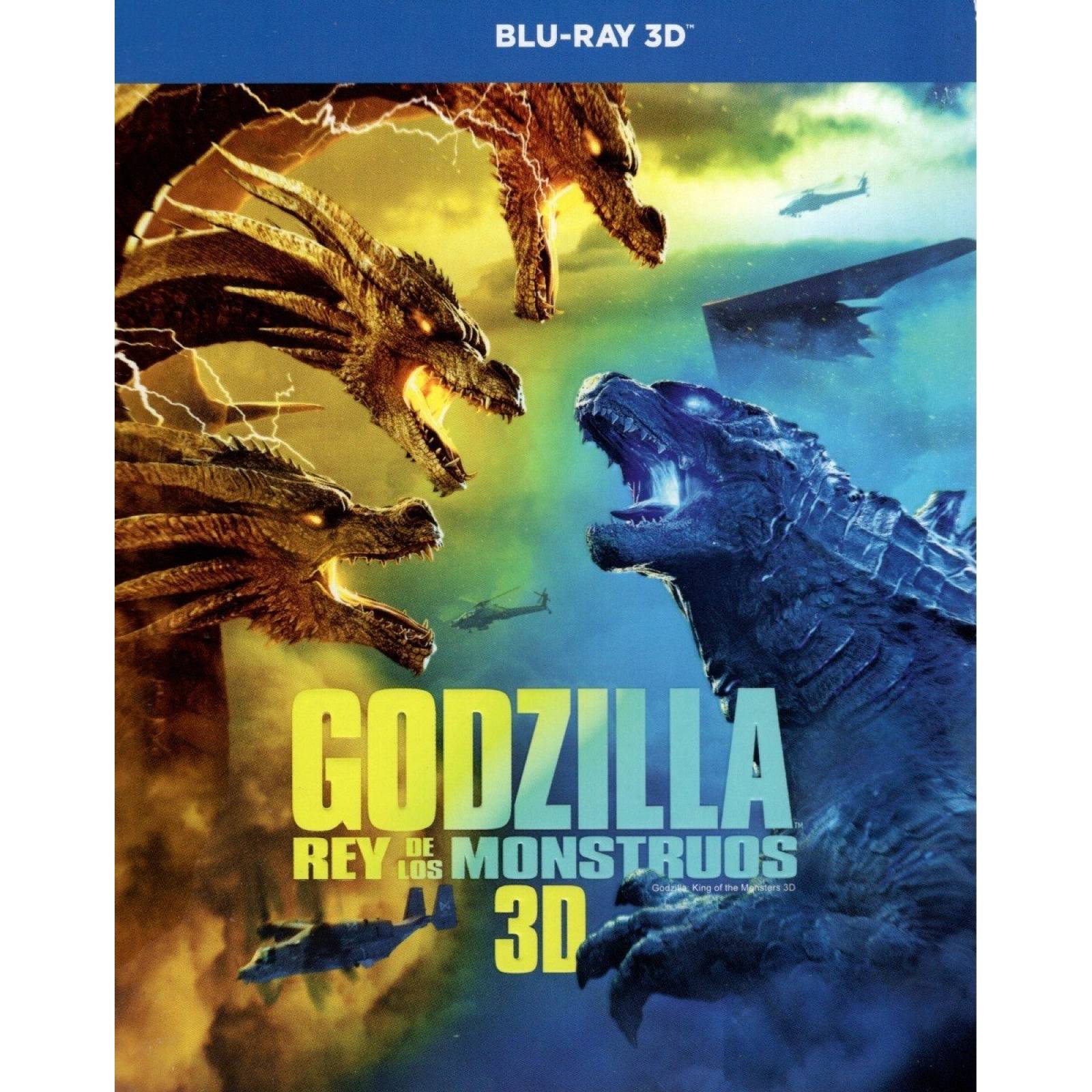 Godzilla 2 Dos El Rey De Los Monstruos Pelicula Blu-ray 3d