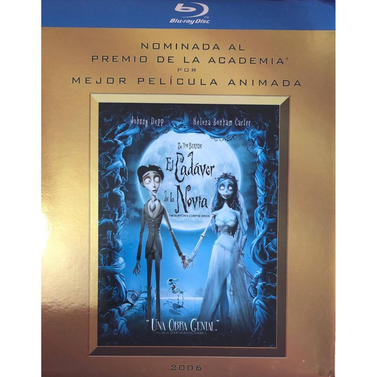 El Cadaver De La Novia Johnny Deep Pelicula Blu-ray