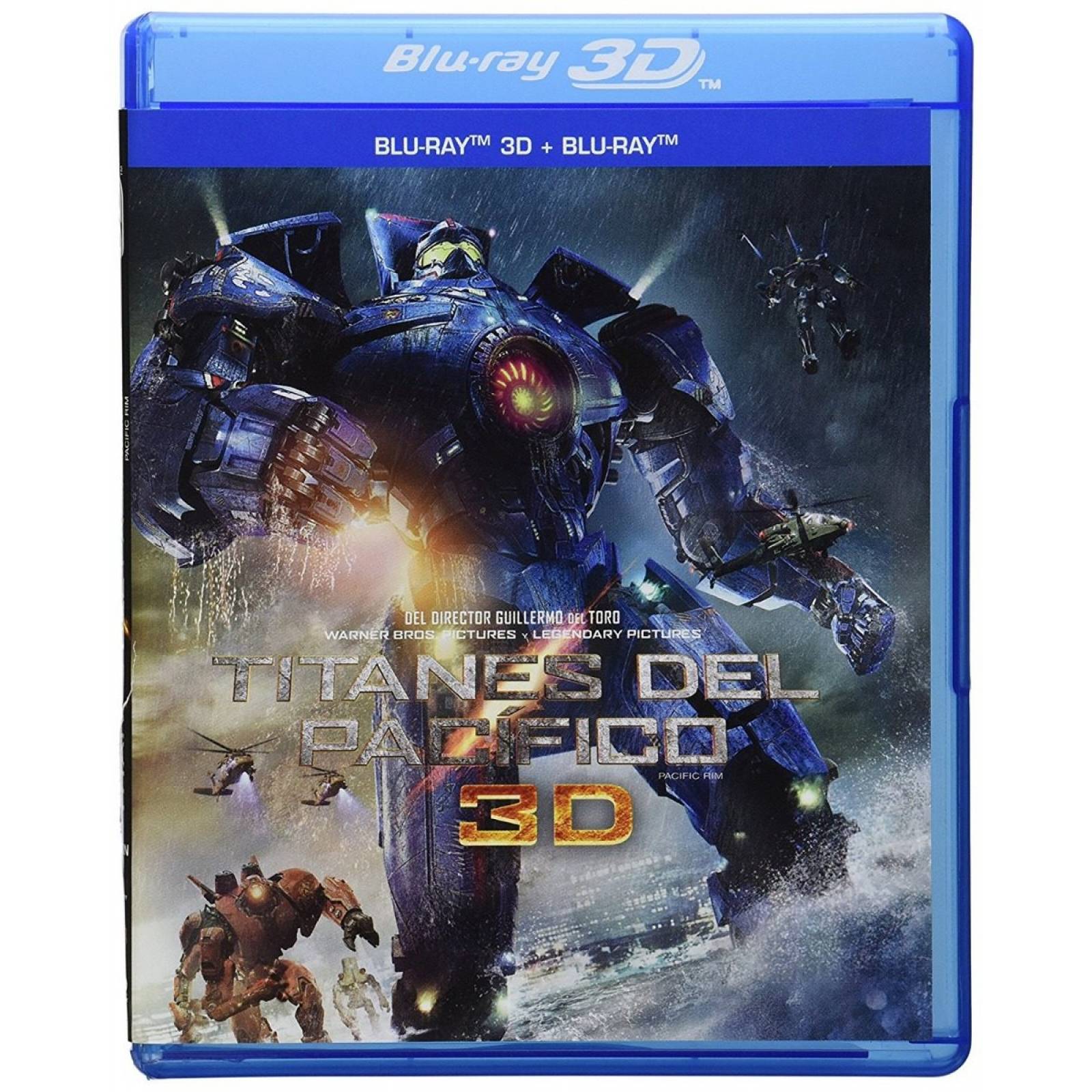 Titanes Del Pacifico Rim Pelicula Blu-ray 3d + Blu-ray