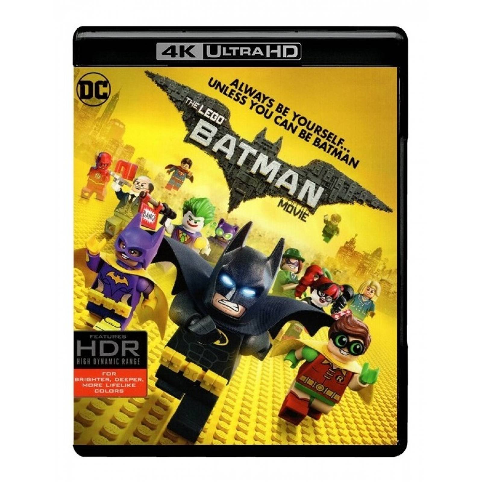 Lego Batman La Pelicula 4k Ultra Hd + Blu-ray + Dc Hd