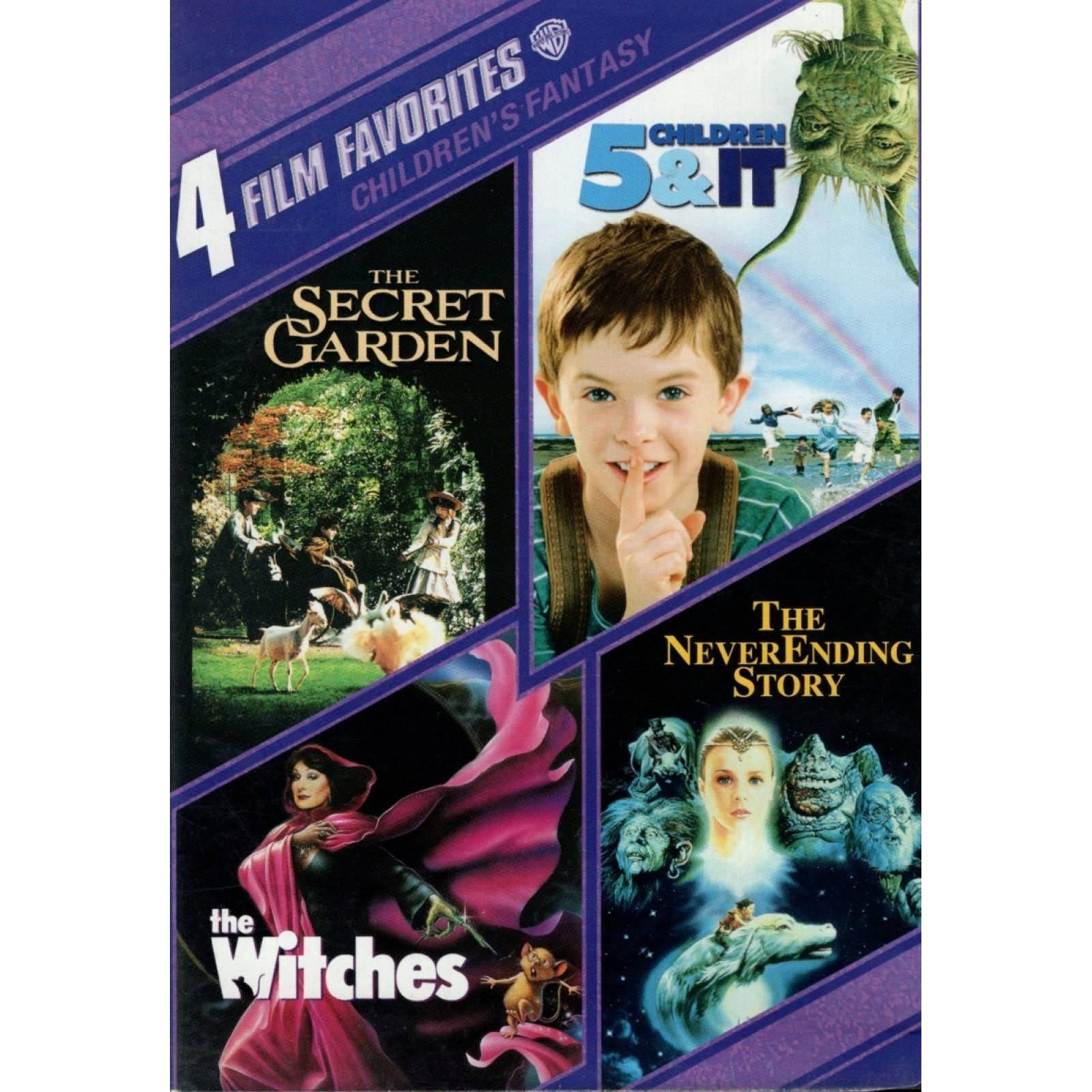 Colección Fantasía Para Niños 4 Peliculas Dvd