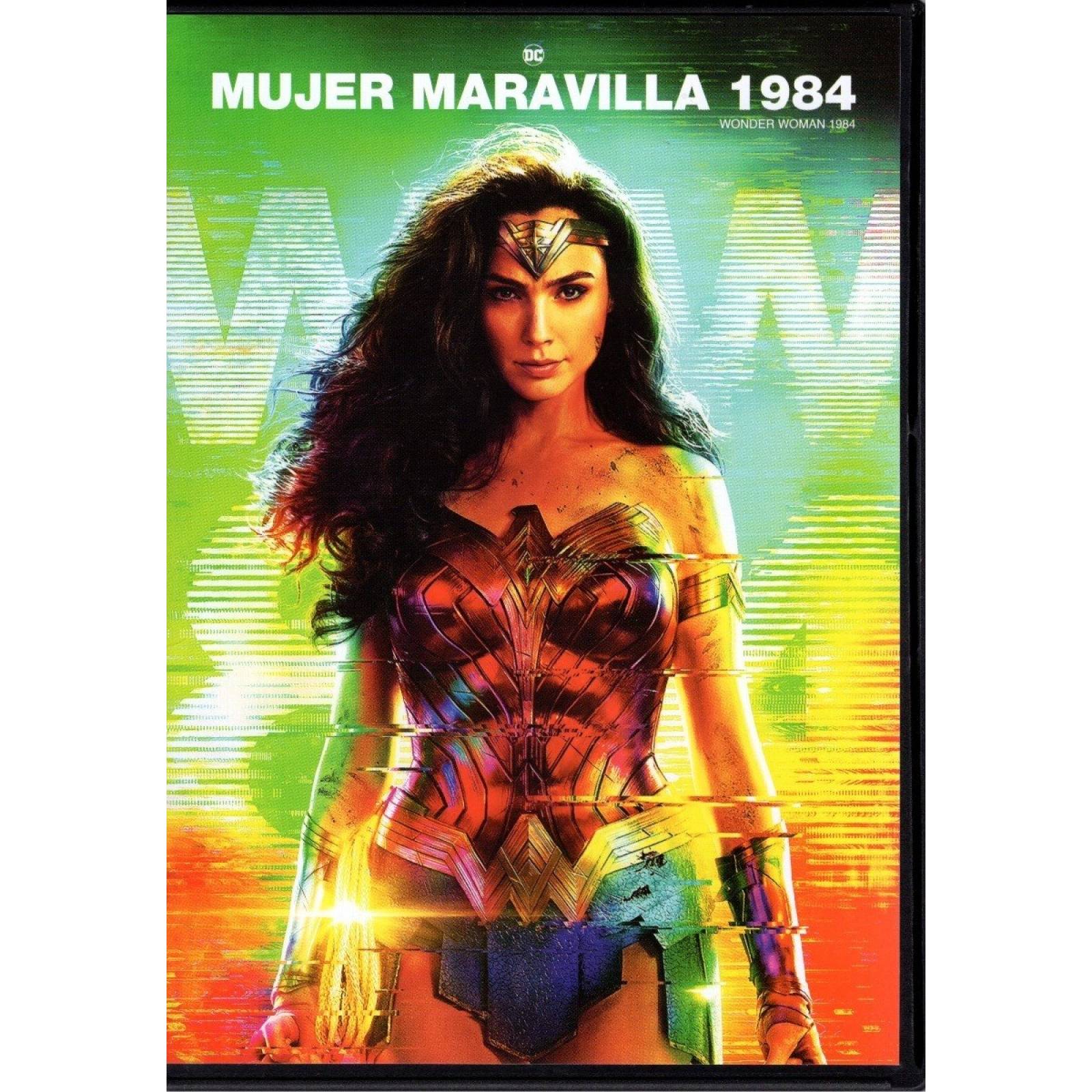 Mujer Maravilla 1984 Wonder Woman Gal Gadot Pelicula Dvd