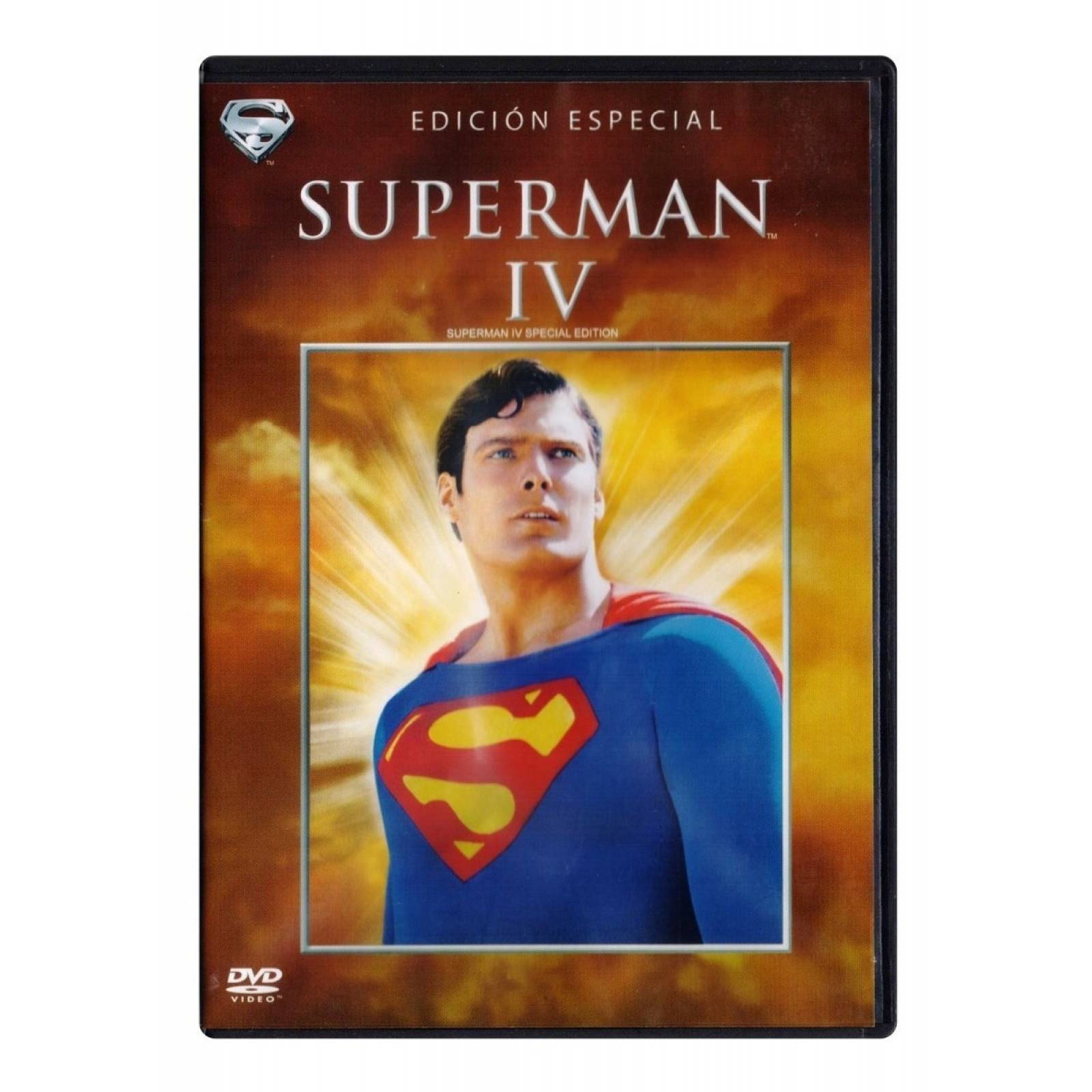 Superman 4 Cuatro Iv Christopher Reeve 1987 Pelicula Dvd.
