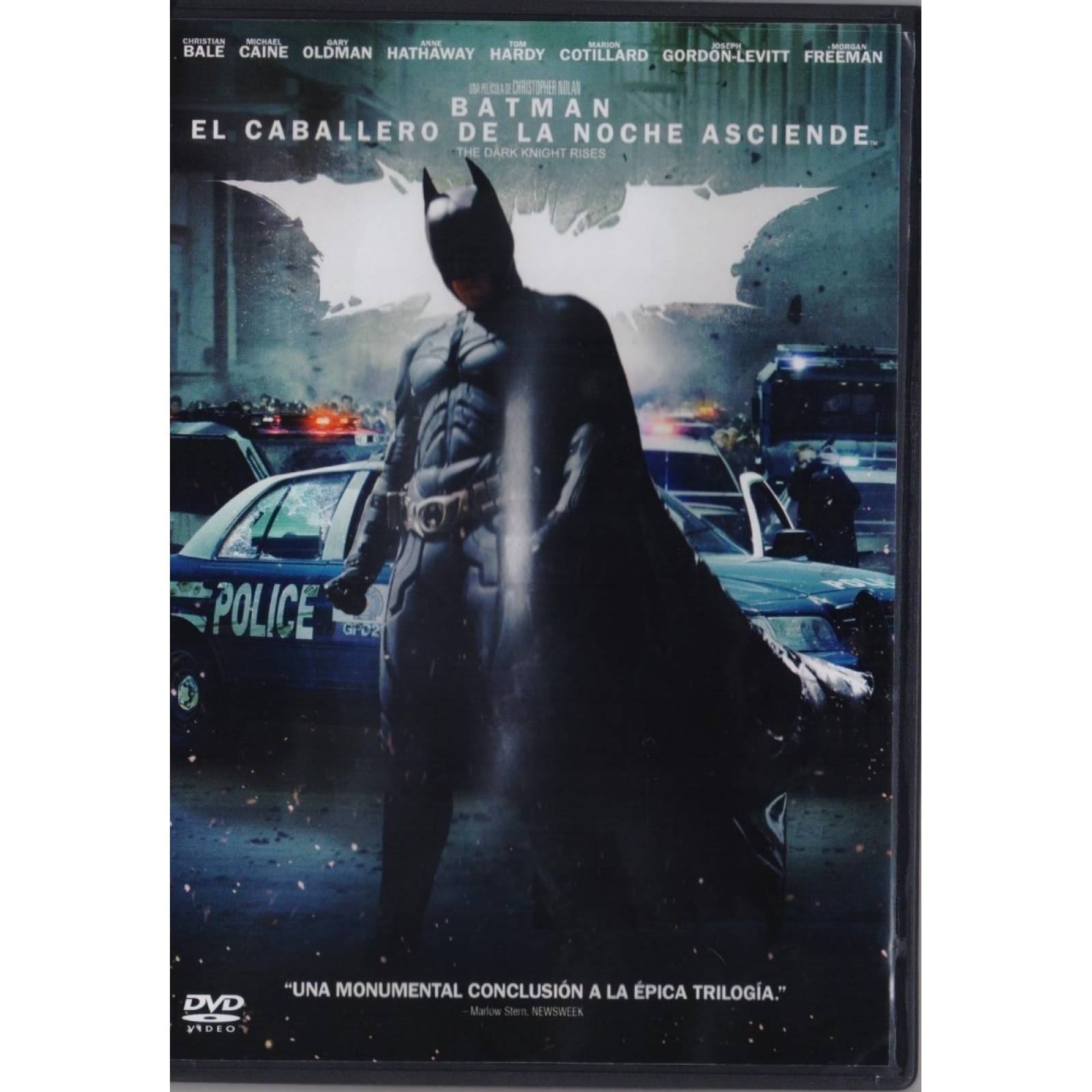 Batman El Caballero De La Noche Asciende Nolan Pelicula Dvd
