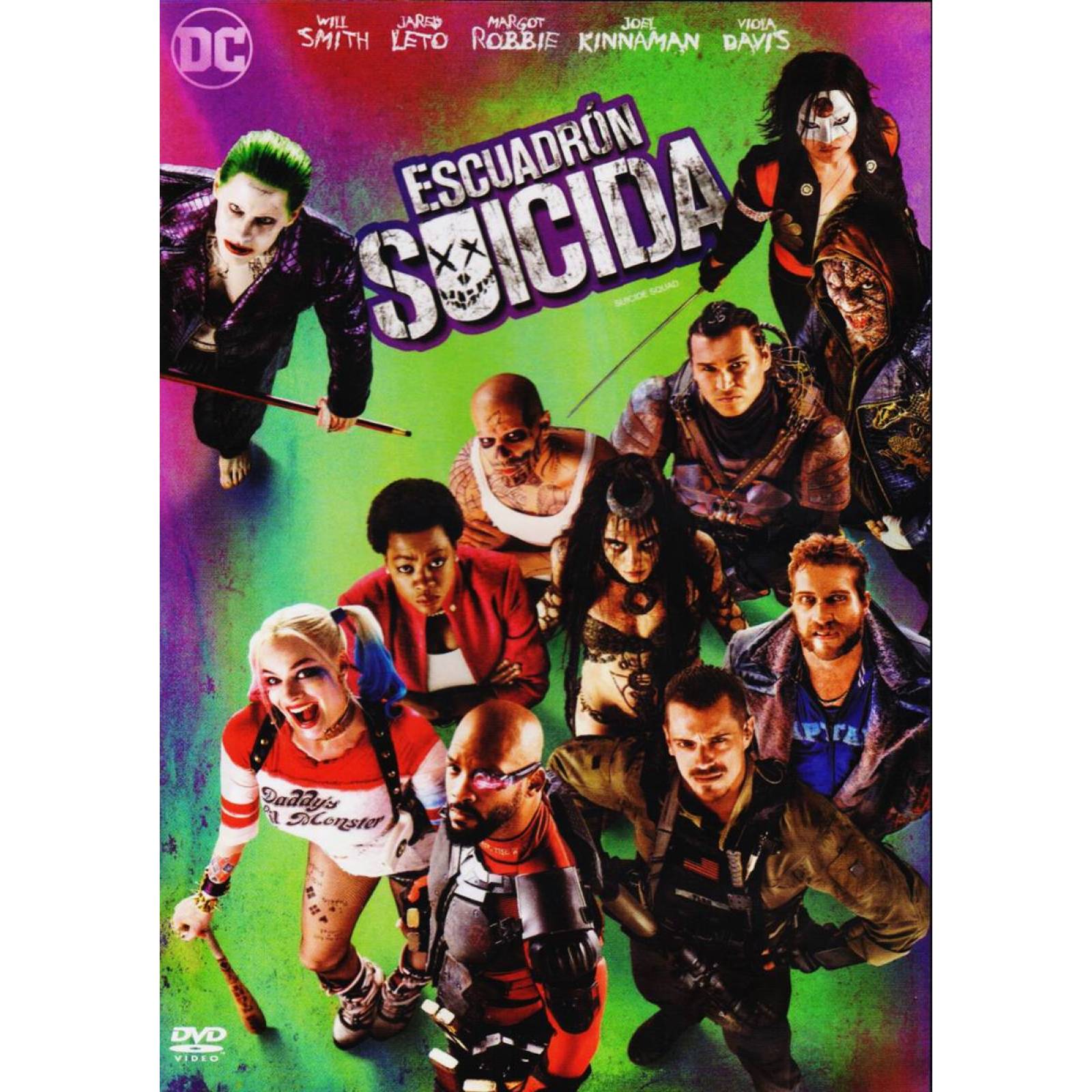 Escuadron Suicida Suicide Squad Margot Robbie Pelicula Dvd
