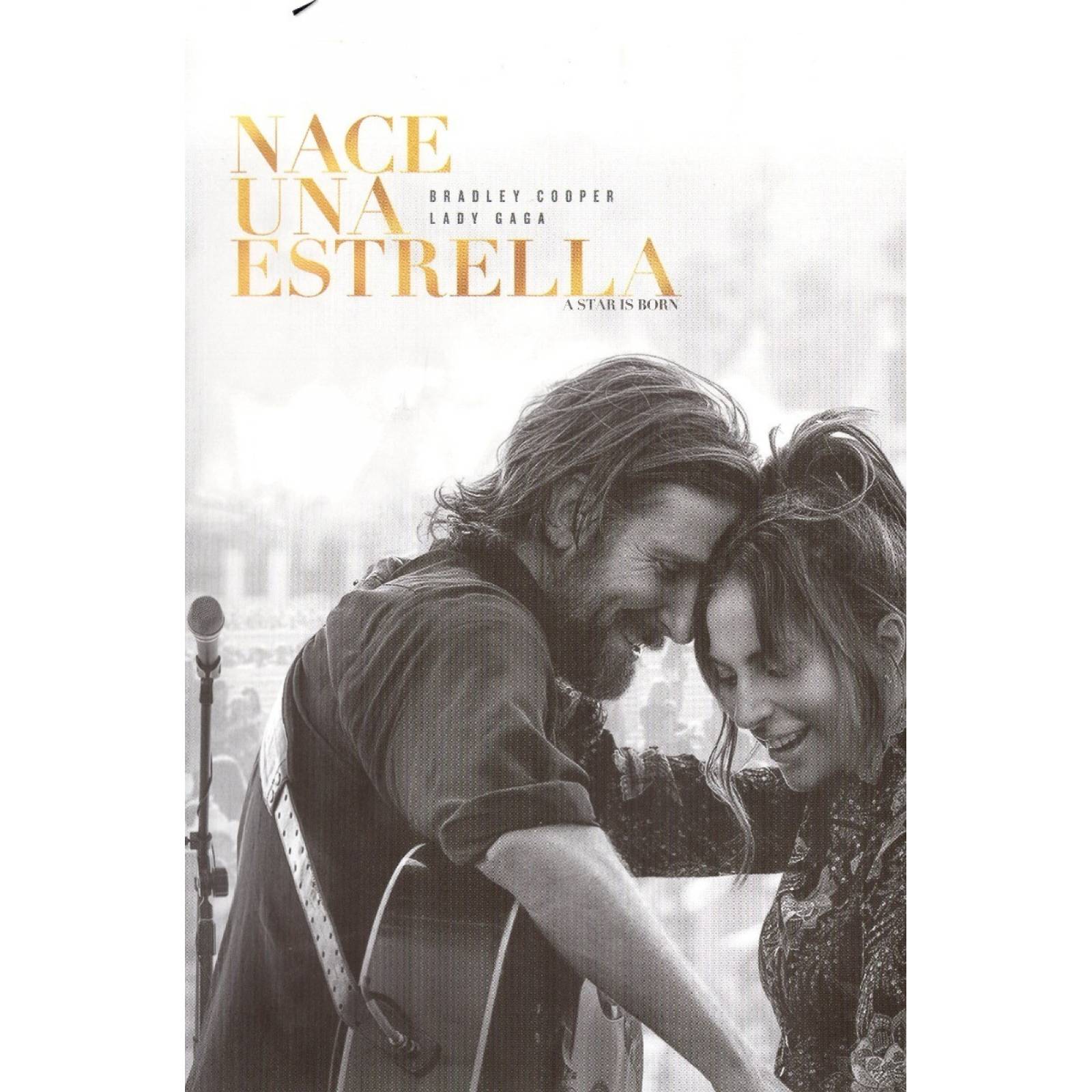 Nace Una Estrella Lady Gaga Bradley Cooper Pelicula Dvd