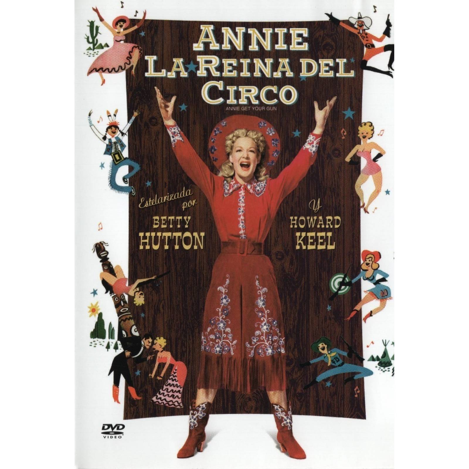 Annie Reina Del Circo Betty Hutton Pelicula Dvd