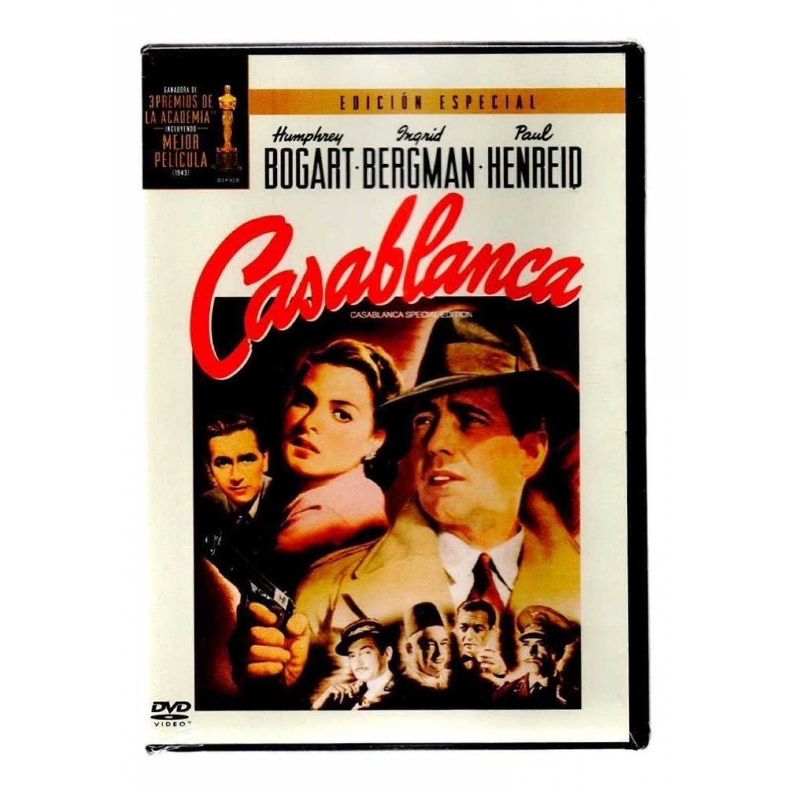 Casablanca Ingrid Bergman Pelicula Original Envio Gratis Dvd