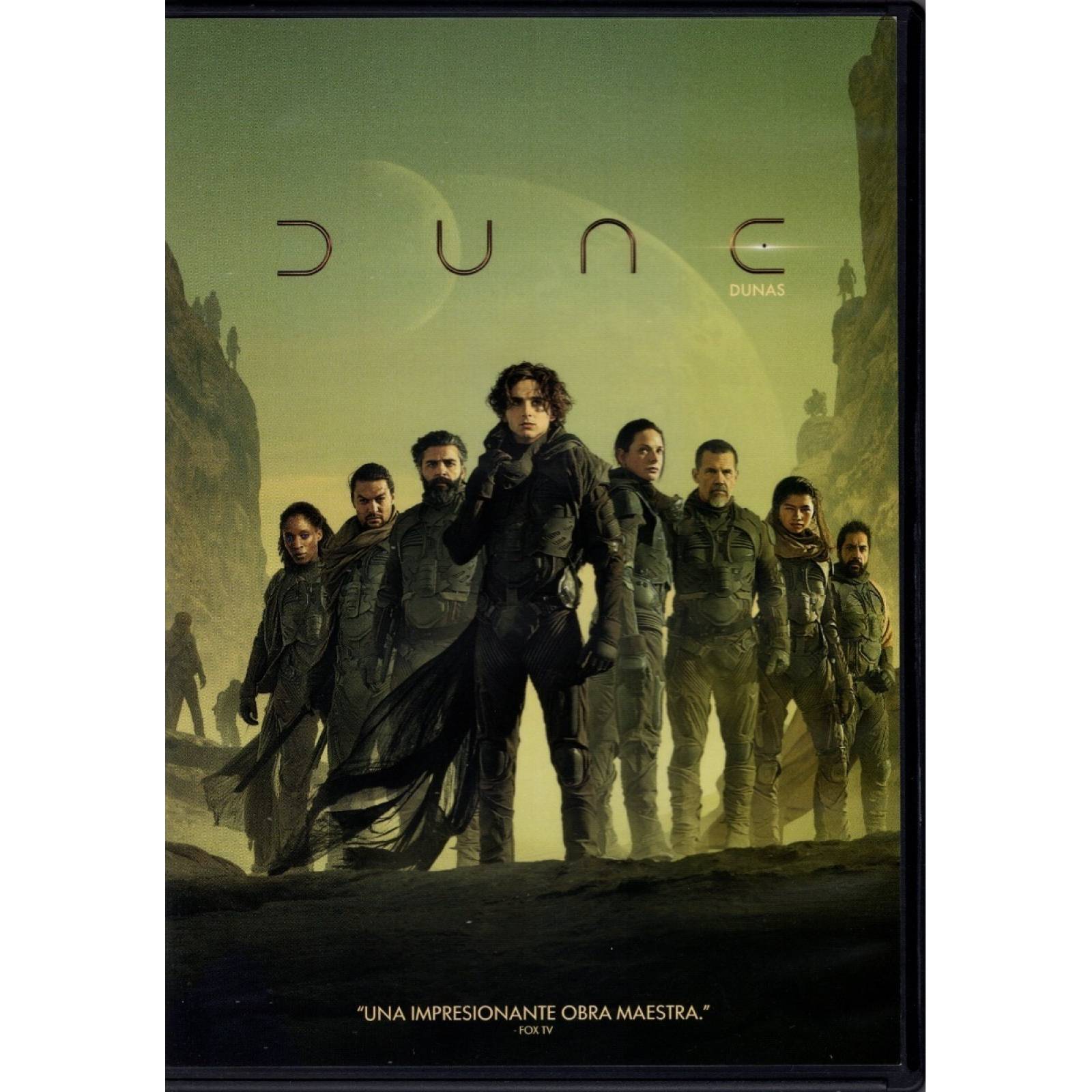 Duna Dune 2021 Timothee Chalamet Pelicula Dvd