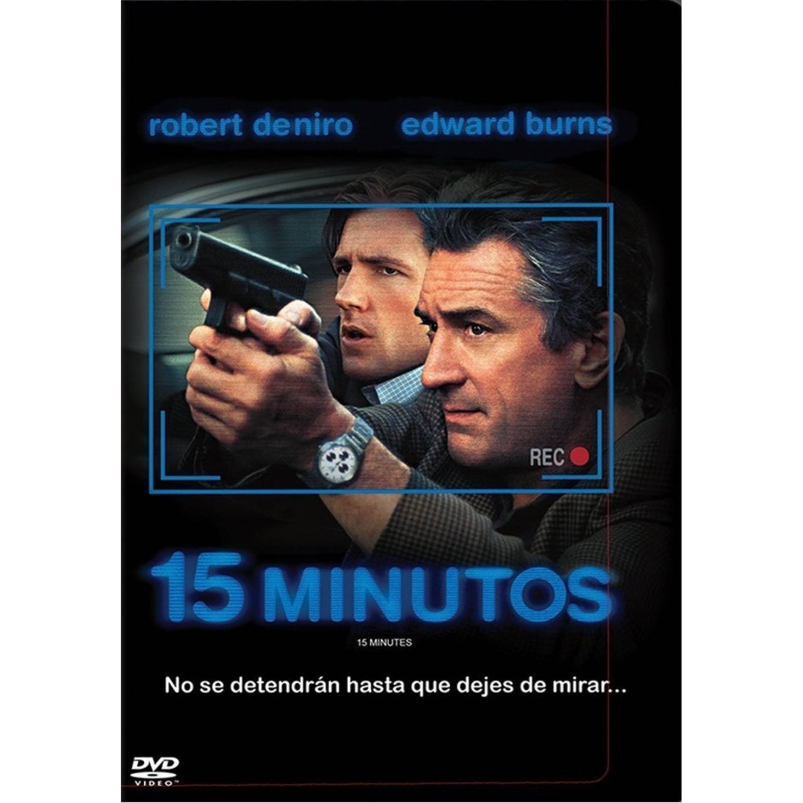 15 Minutos Minutes Robert Deniro , Edward Burns Pelicula Dvd