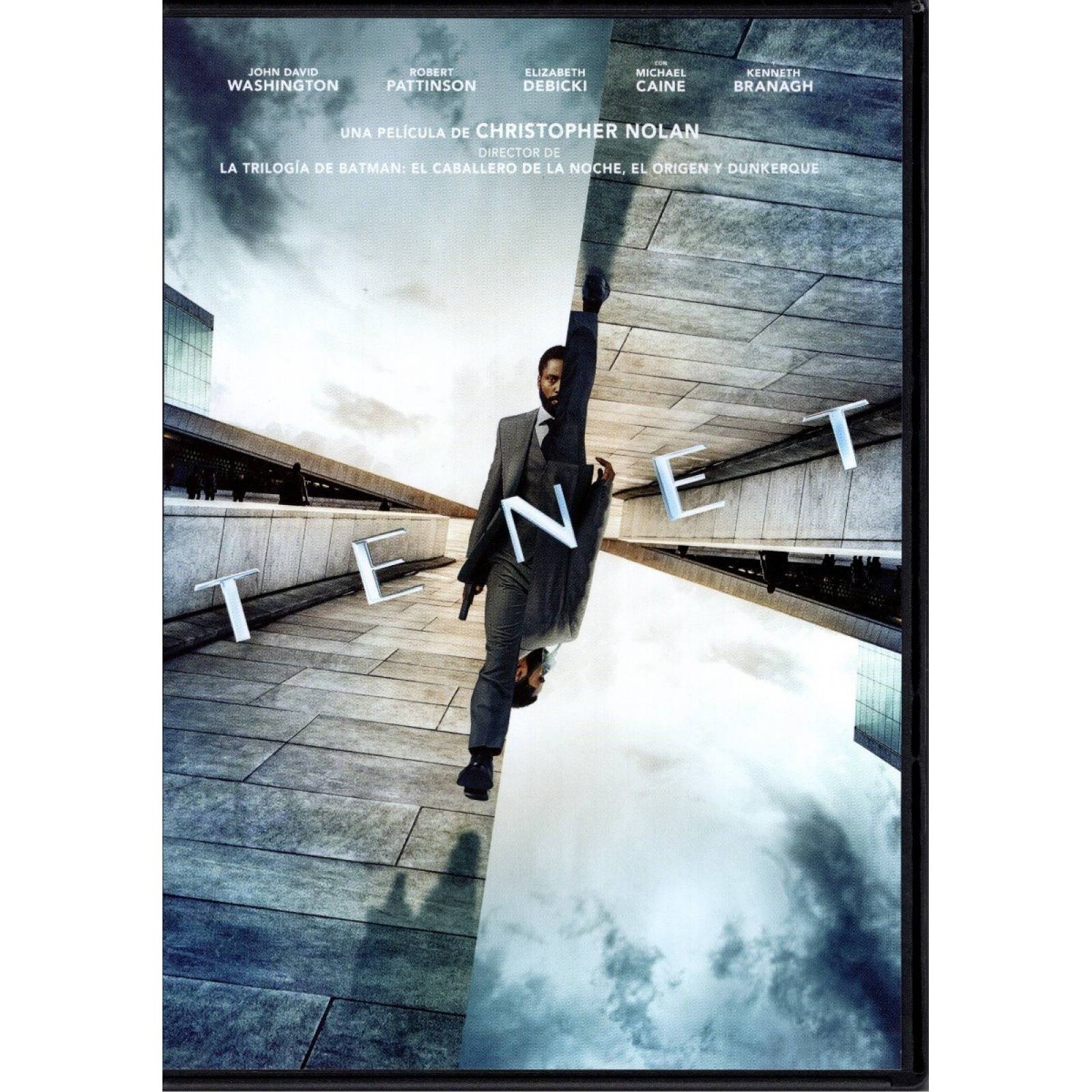 Tenet Christopher Nolan Pelicula Dvd