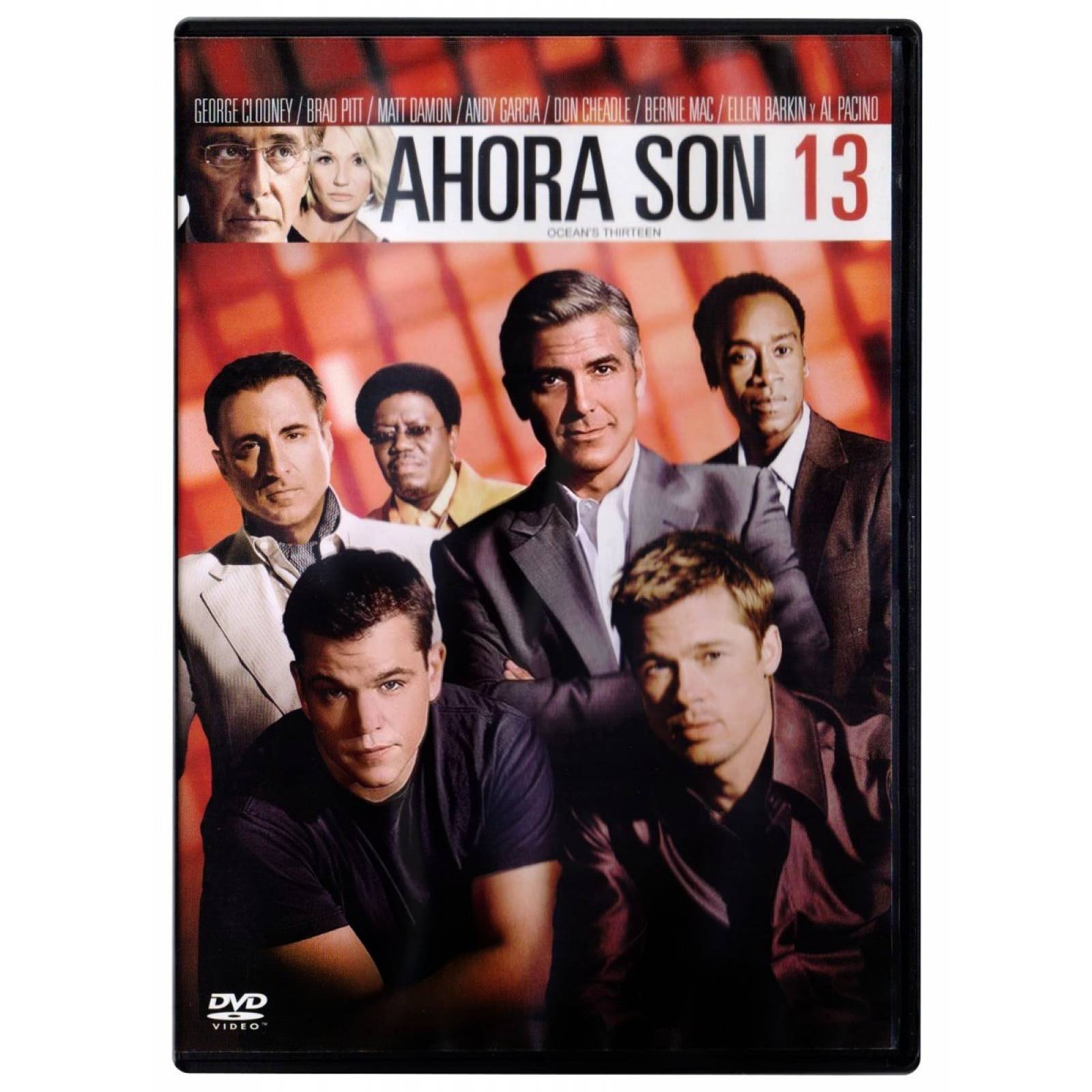 Ahora Son 13 Trece Oceans George Clooney Pelicula Dvd