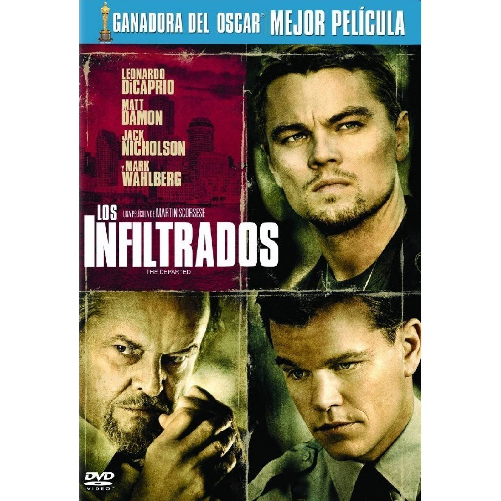 Los Infiltrados The Departed Leonardo Dicaprio Pelicula Dvd