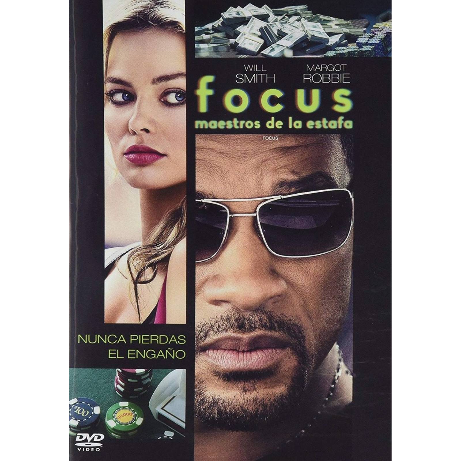 Focus Maestros De La Estafa Will Smith Pelicula Dvd