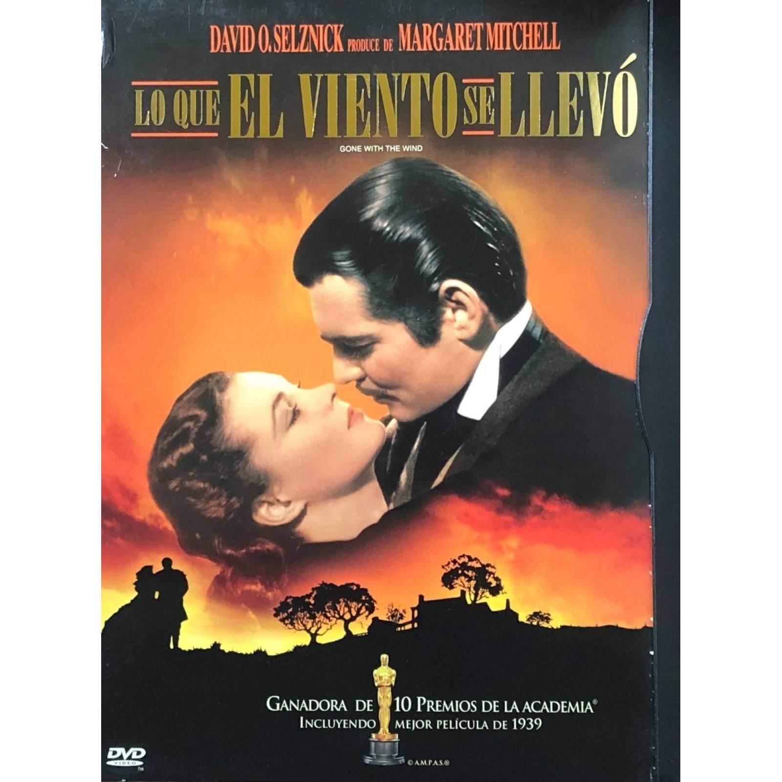 Lo Que El Viento Se Llevo Primera Edicion Pelicula Dvd