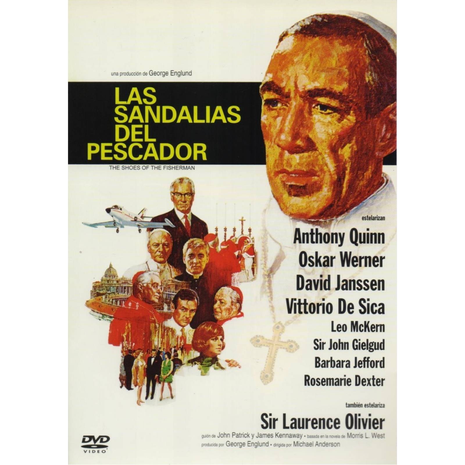 Las Sandalias Del Pescador 1968 Pelicula Dvd