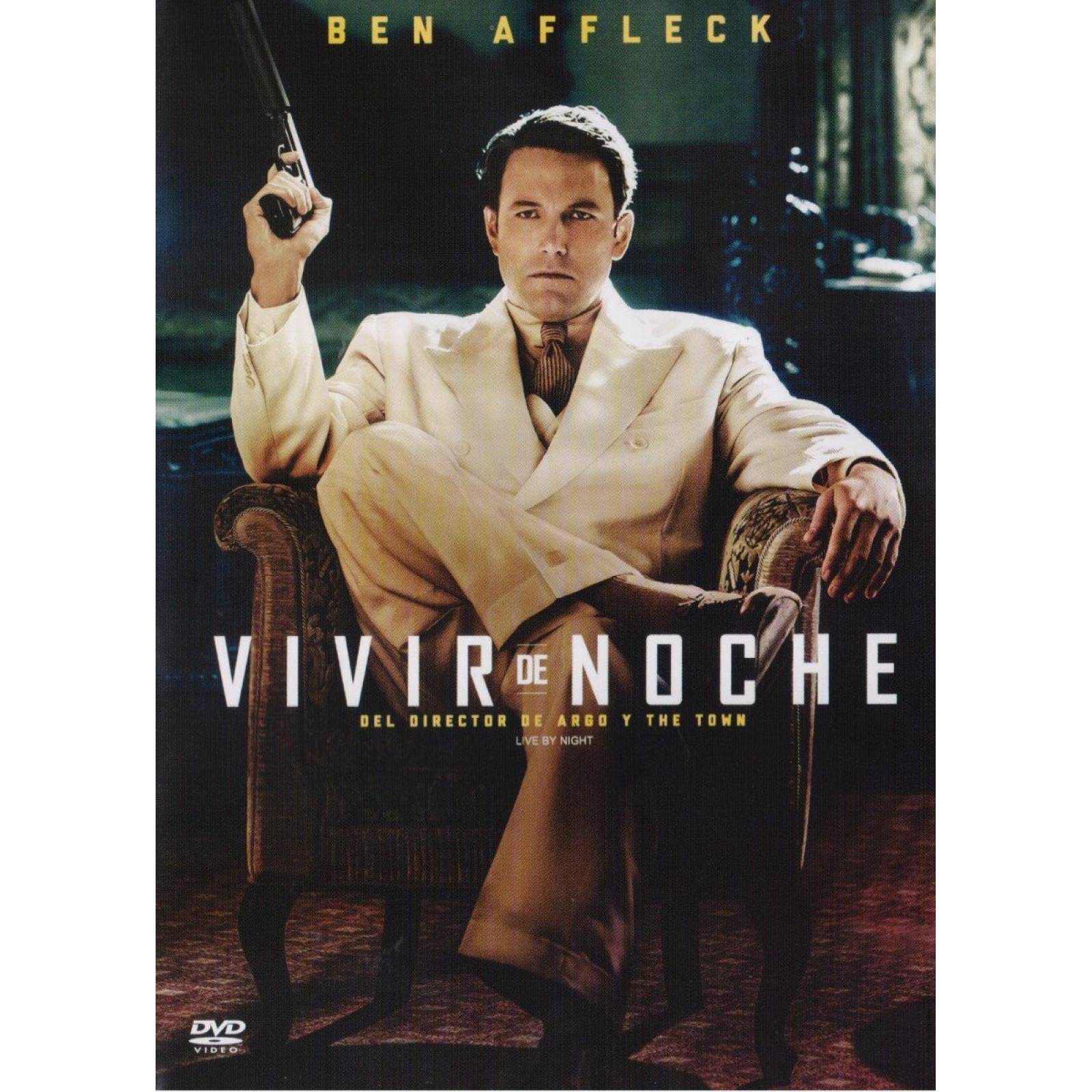 Vivir De Noche Live By Night Ben Affleck Pelicula Dvd