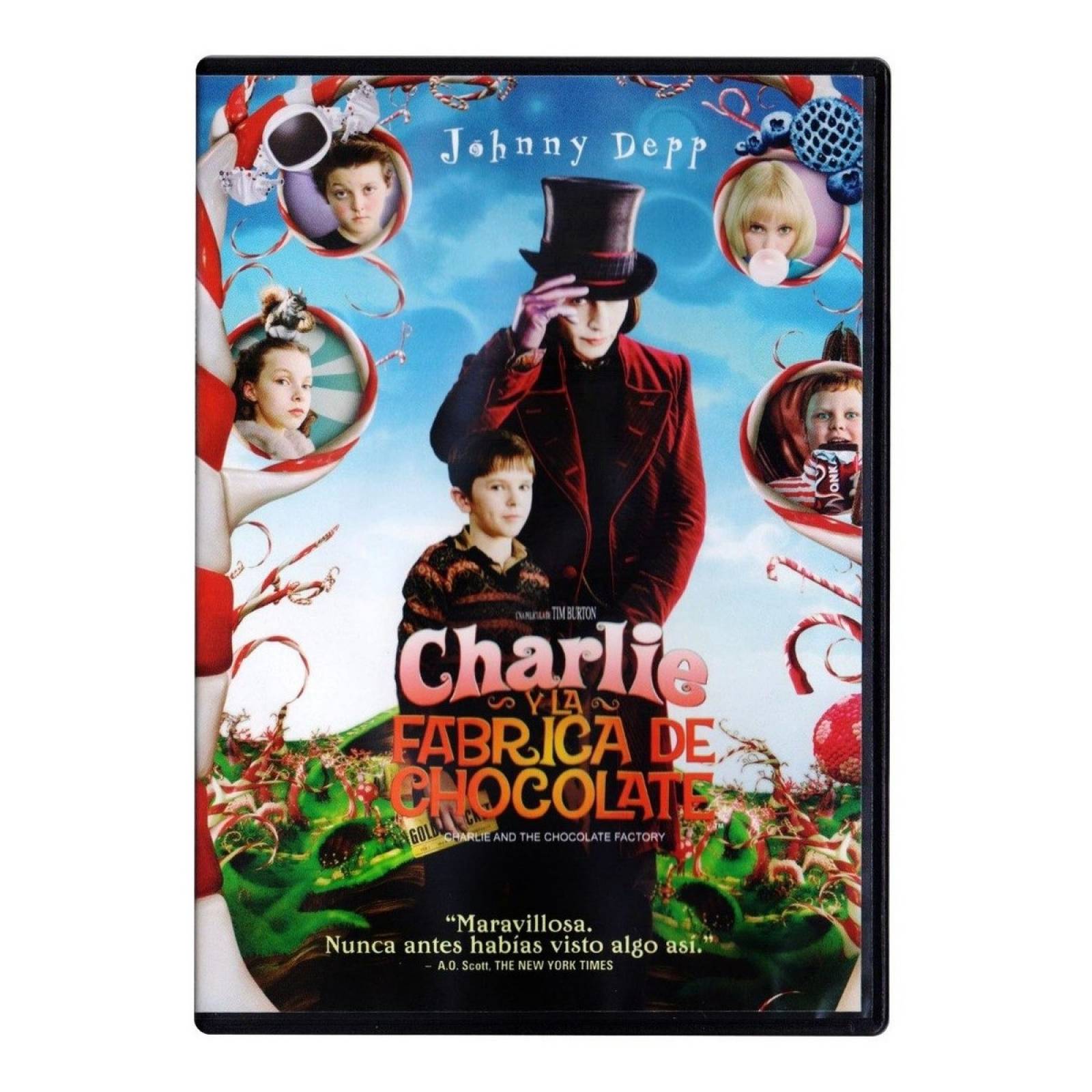 Charlie Y La Fabrica De Chocolate Johnny Depp Pelicula Dvd