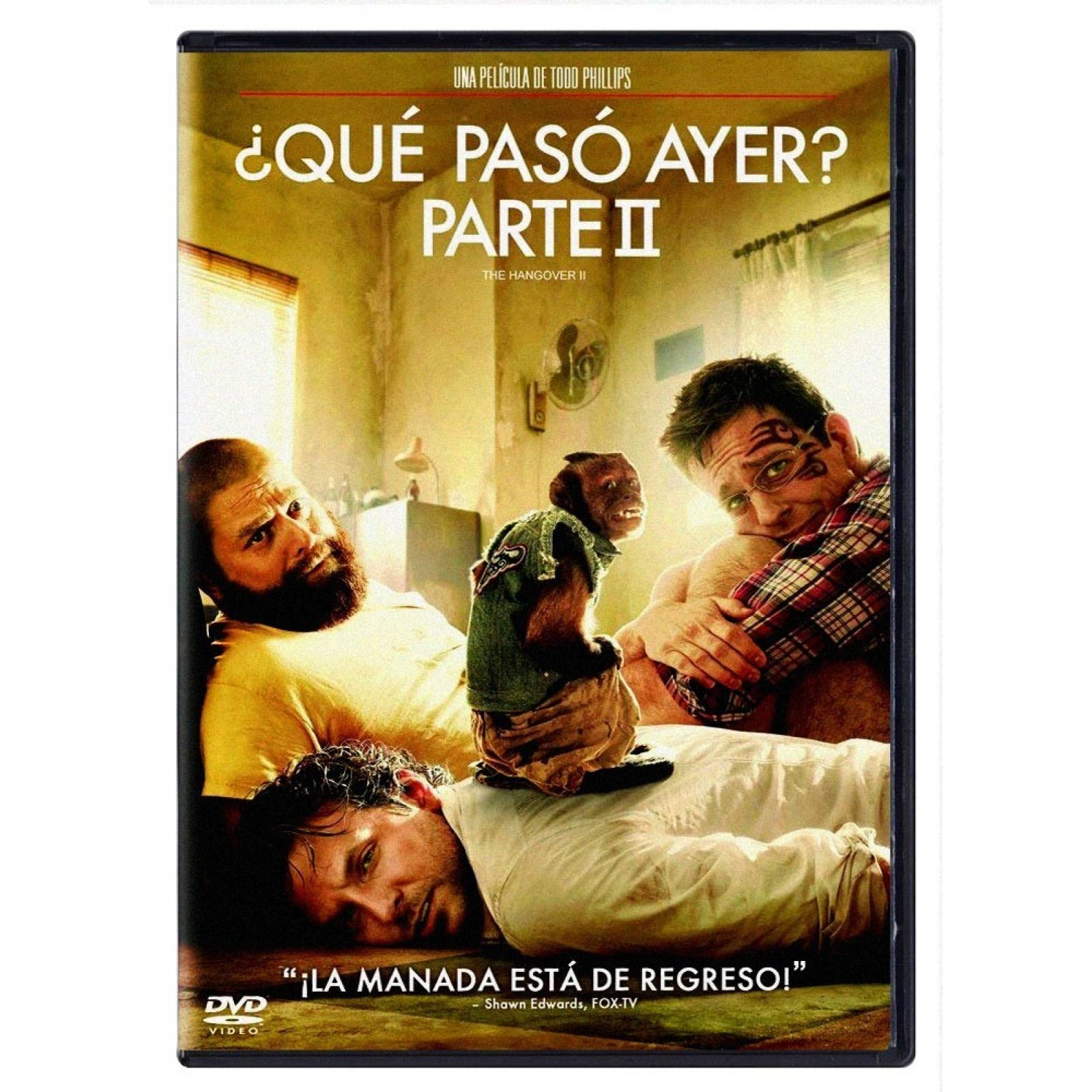 ¿ Que Paso Ayer ? Parte 2 Bradley Cooper Pelicula Dvd