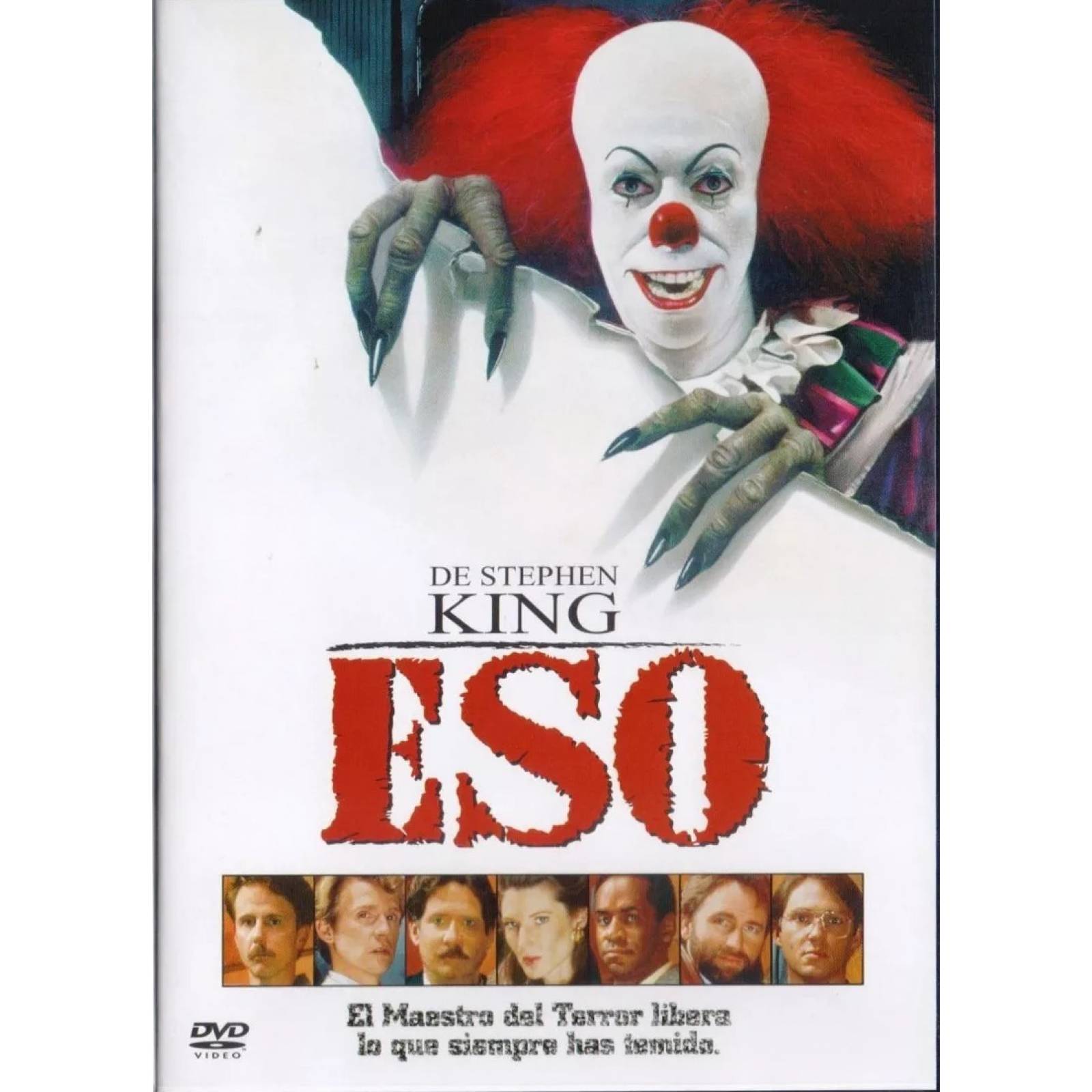 It Eso 1990 Incluye Las 2 Partes Stephen King Pelicula Dvd