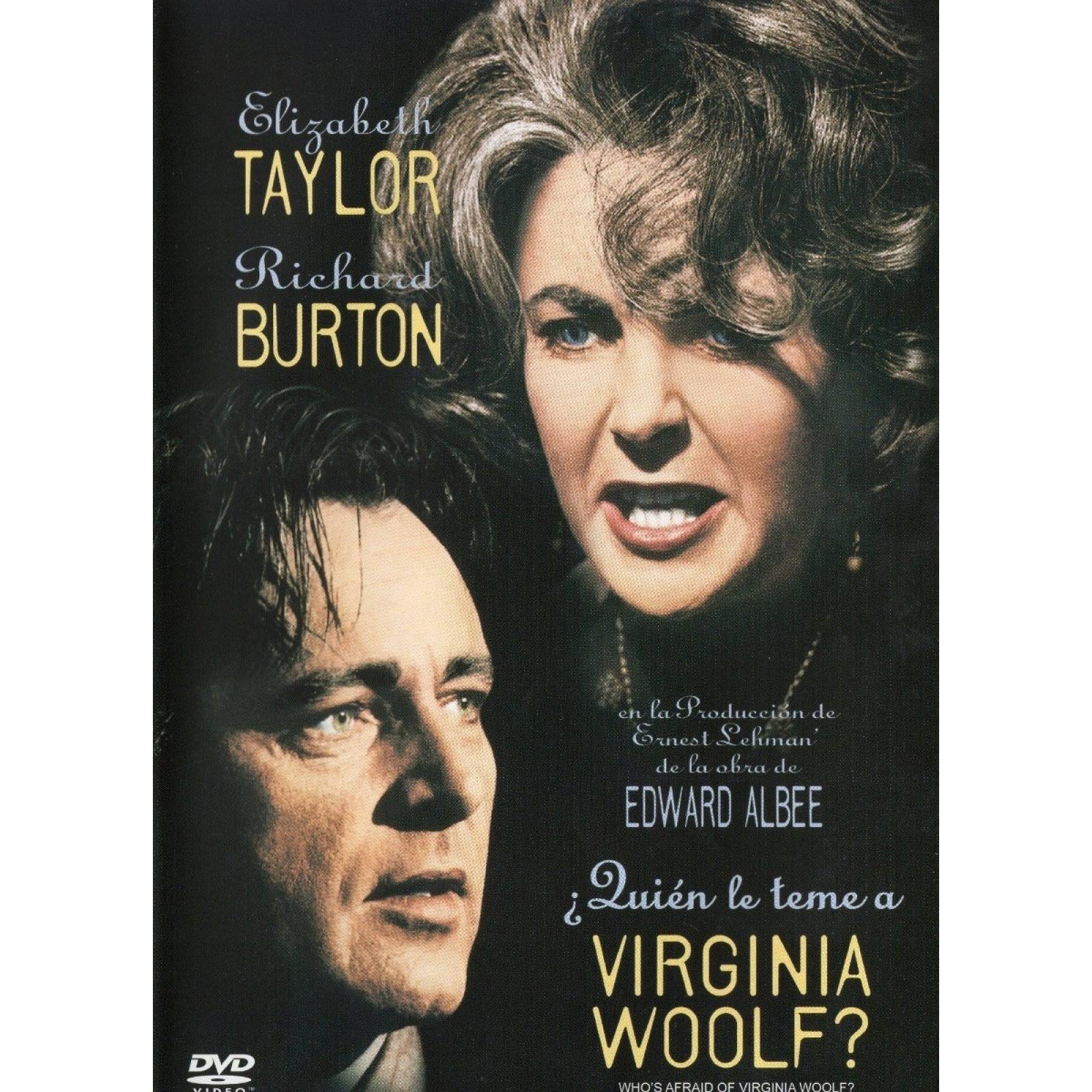Quien Le Teme A Virginia Woolf Elizabeth Taylor Pelicula Dvd