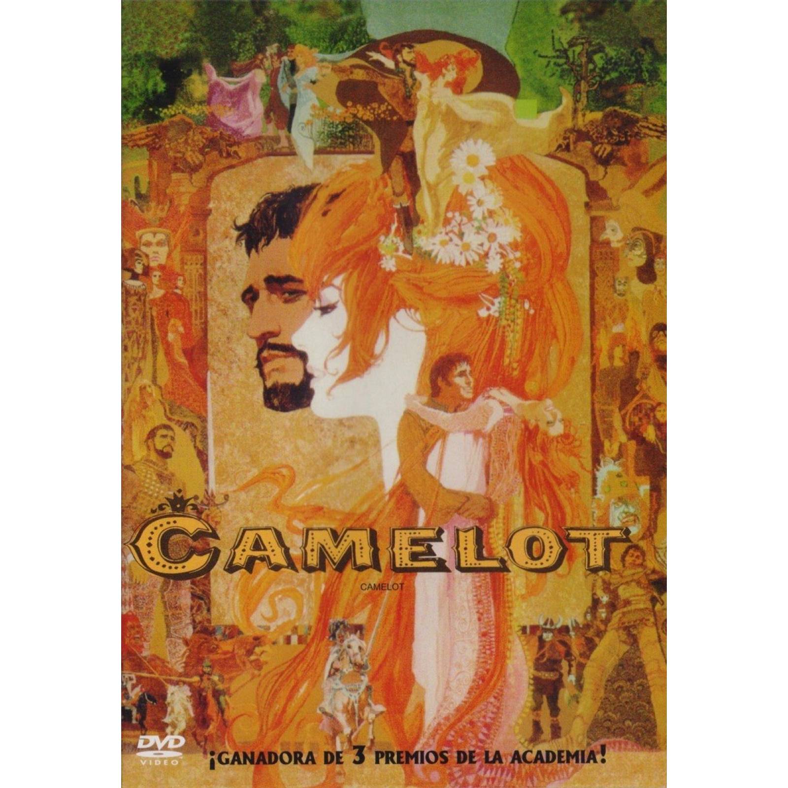 Camelot 1967 Richard Harris Pelicula Dvd