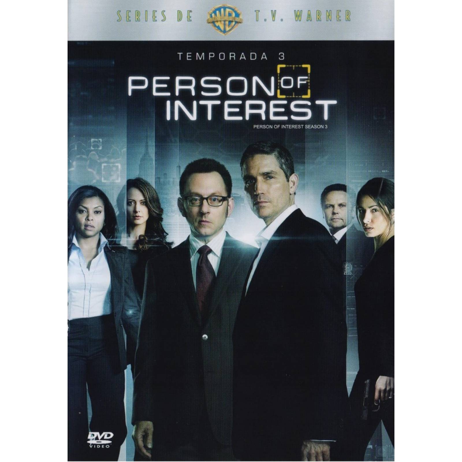 Person Of Interest Vigilados Tercera Temporada 3 Tres Dvd