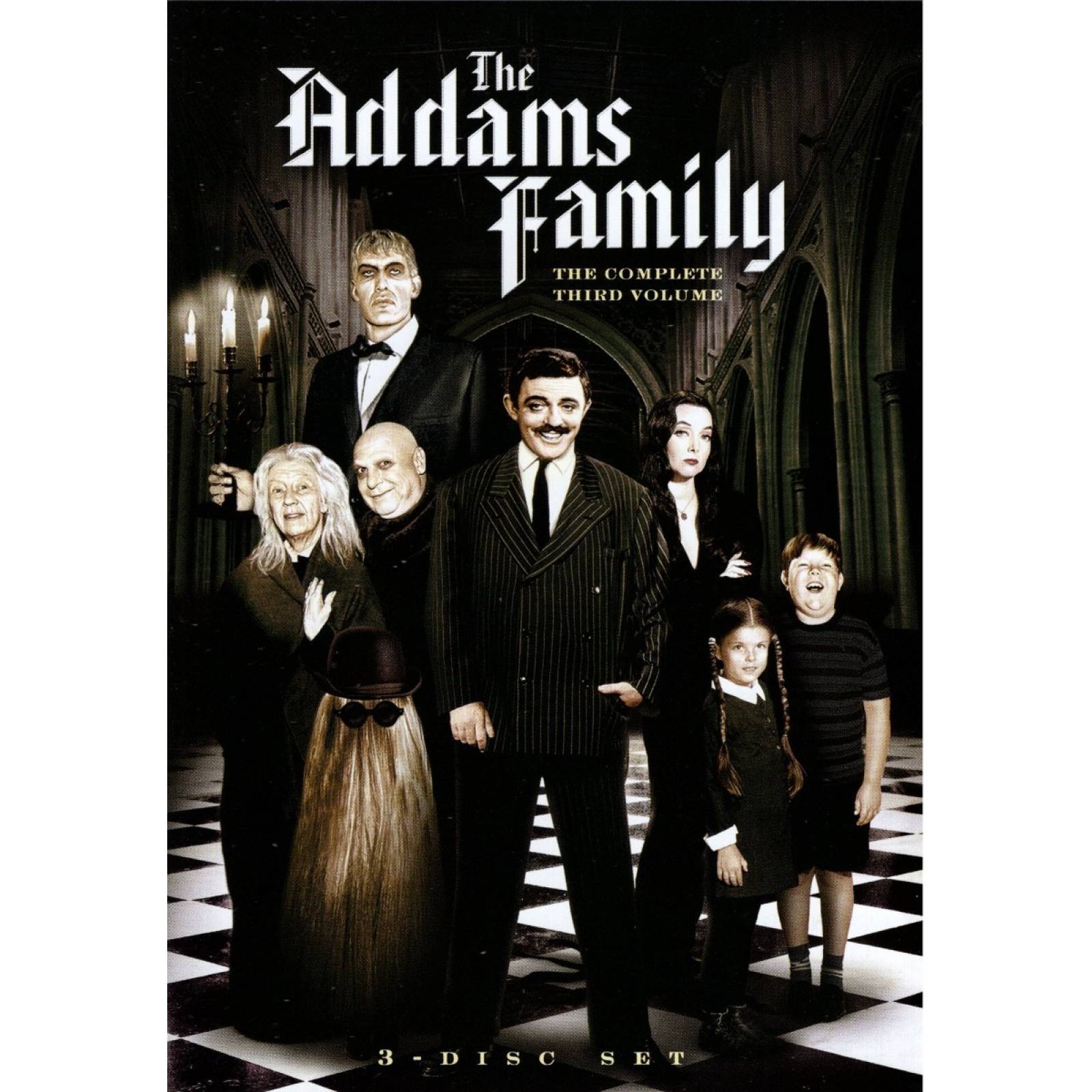 Los Locos Addams Paquete Temporadas 1 2 Y 3 Serie Dvd
