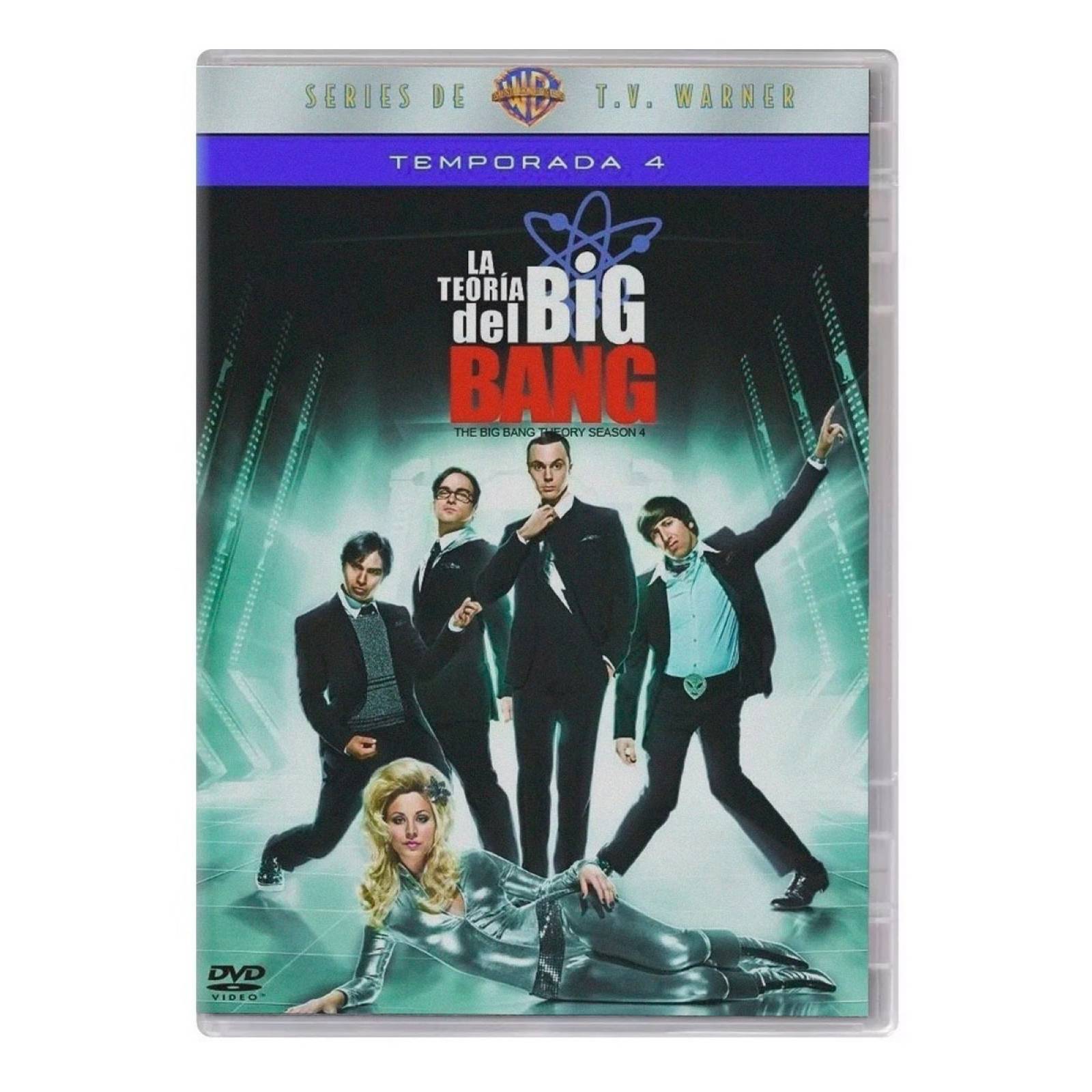 La Teoria Del Big Bang Theory Cuarta Temporada 4 Cuatro Dvd